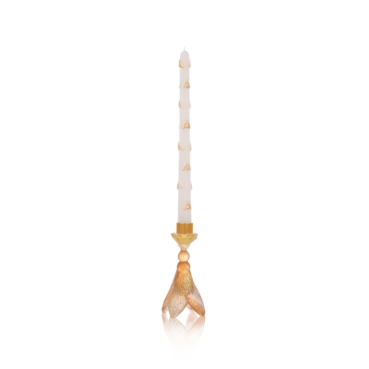 Or d'Abeille Candle holder and taper candle