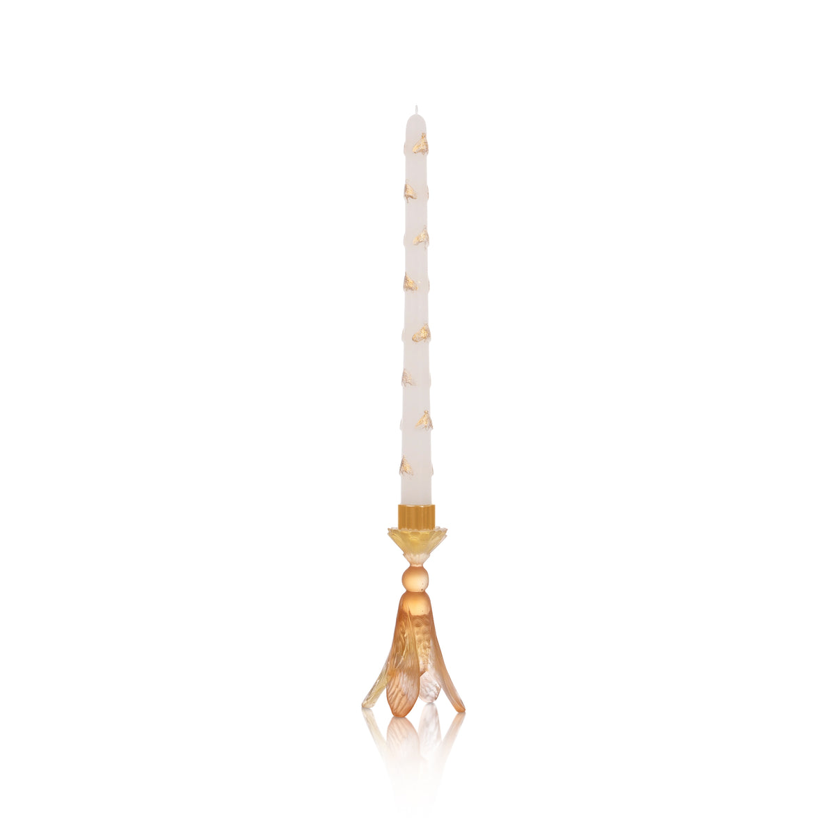 Or d'Abeille Candle holder and taper candle