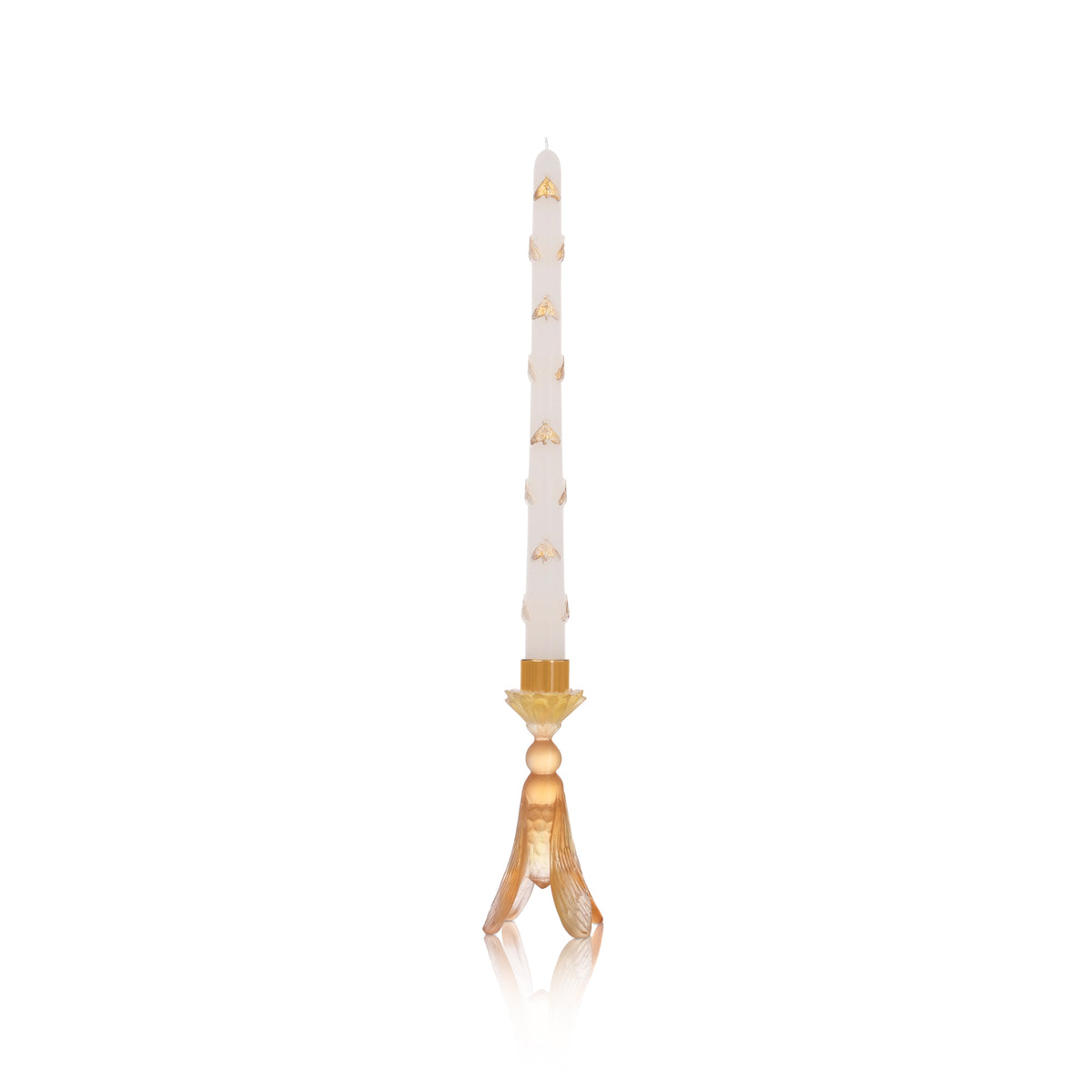 Or d'Abeille Candle holder and taper candle