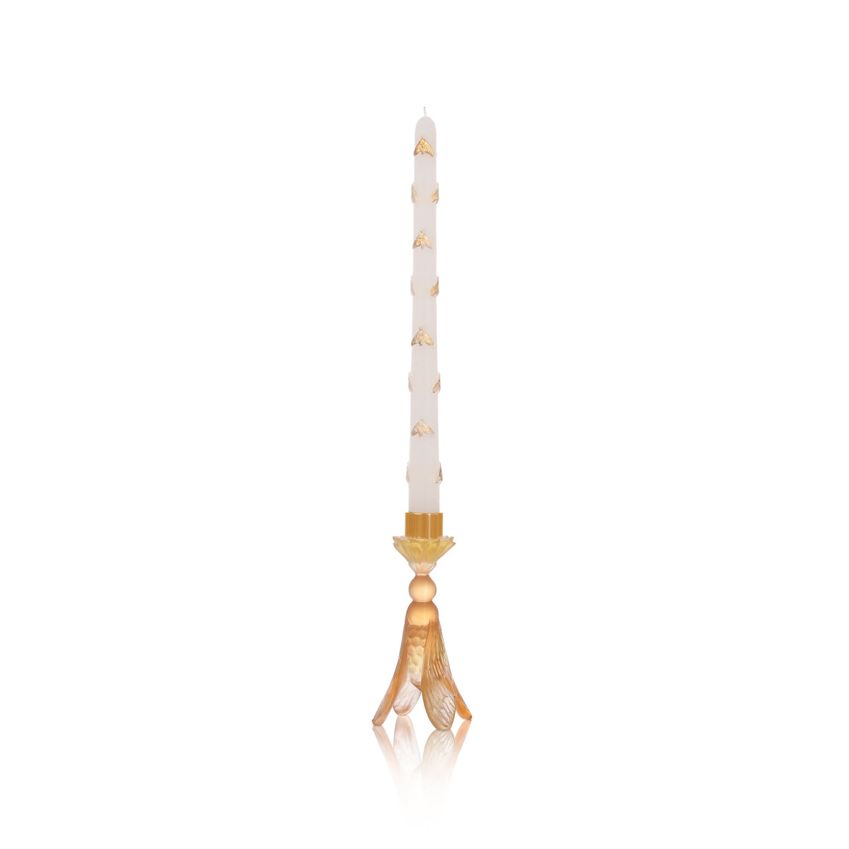 Or d'Abeille Candle holder and taper candle