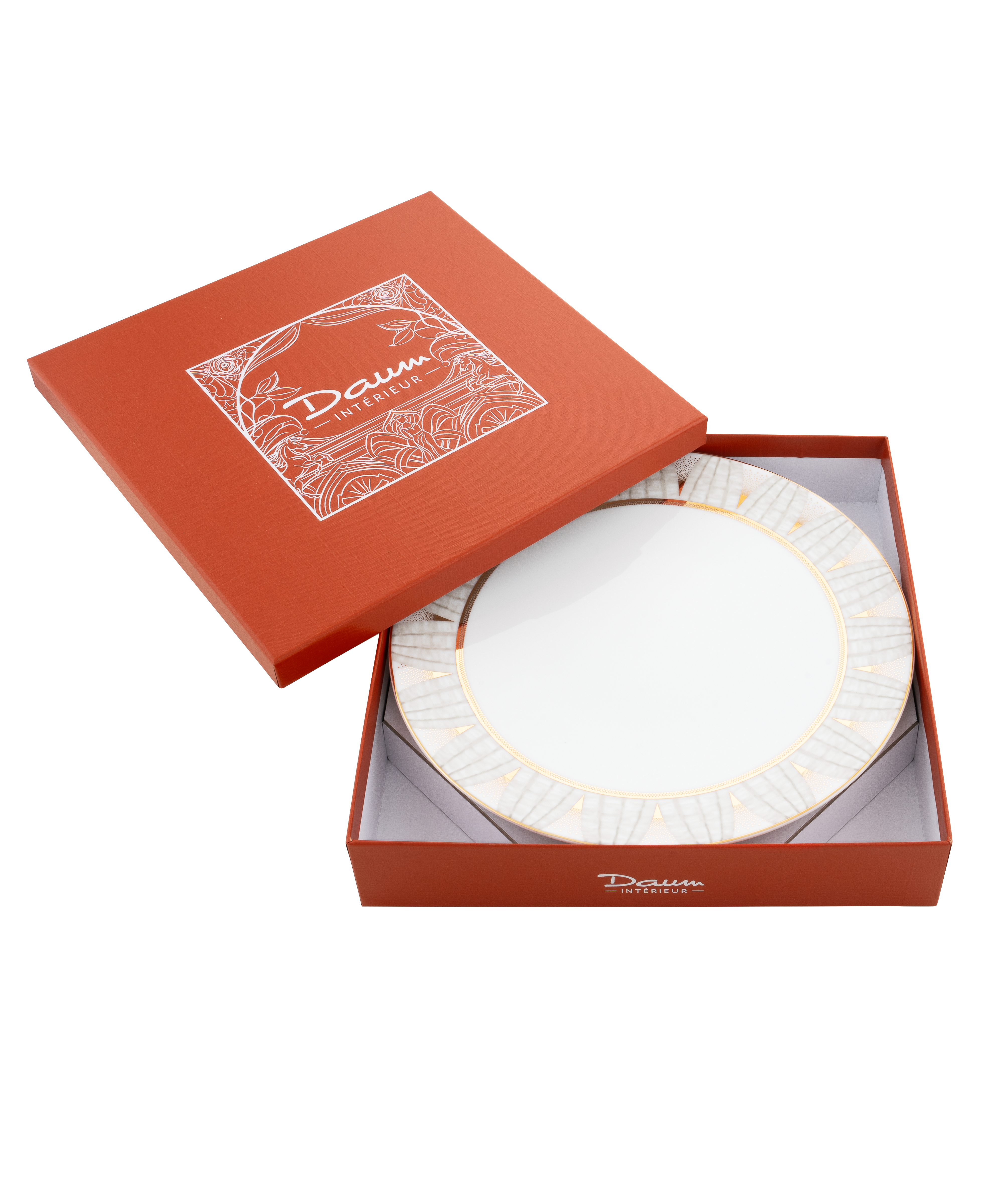 Or d'Abeille Coffret de 2 assiettes gastronomie