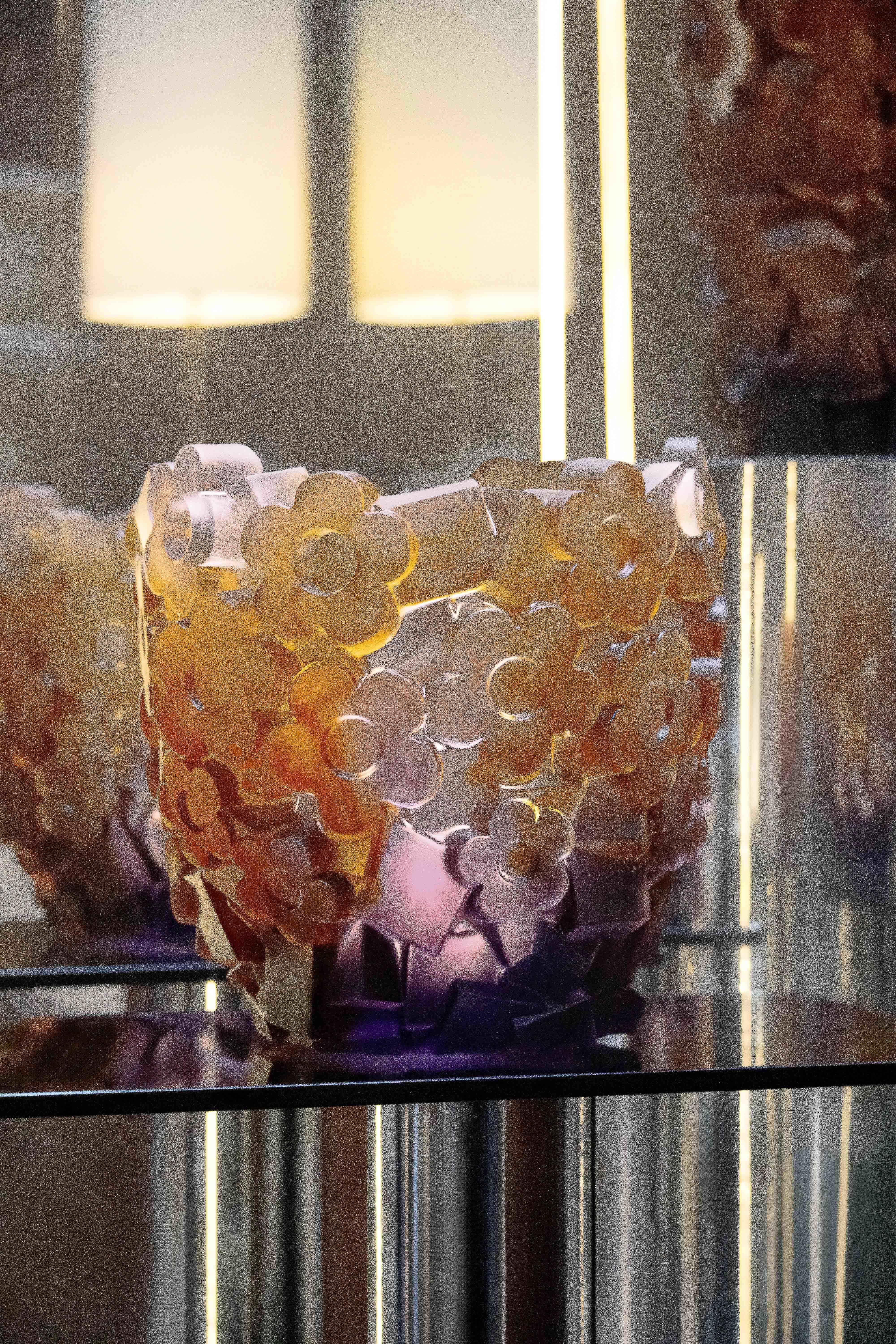 Daum Crystal Art in Color