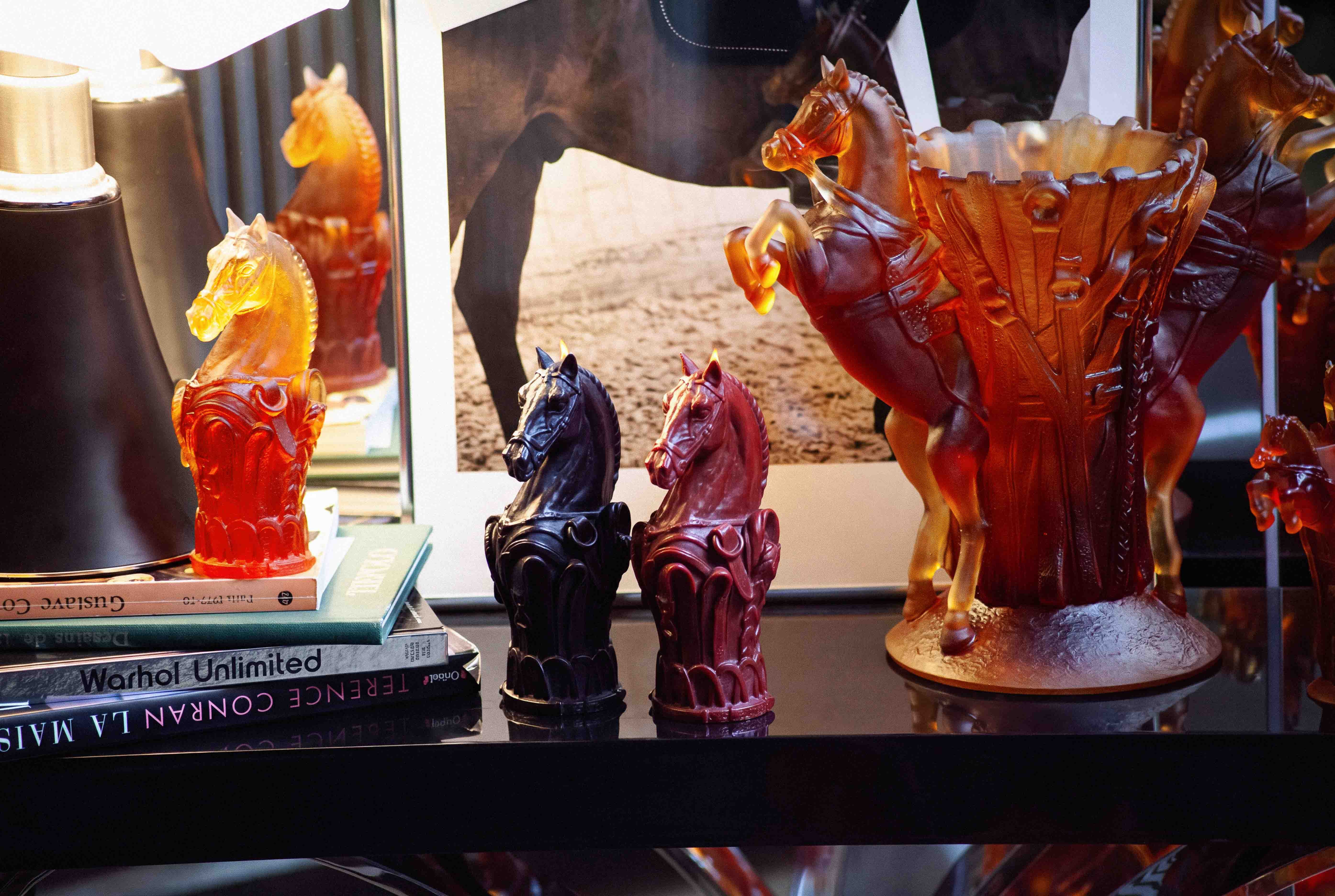 Sculpture Chat en pâte de verre - Élégance féline | Daum
