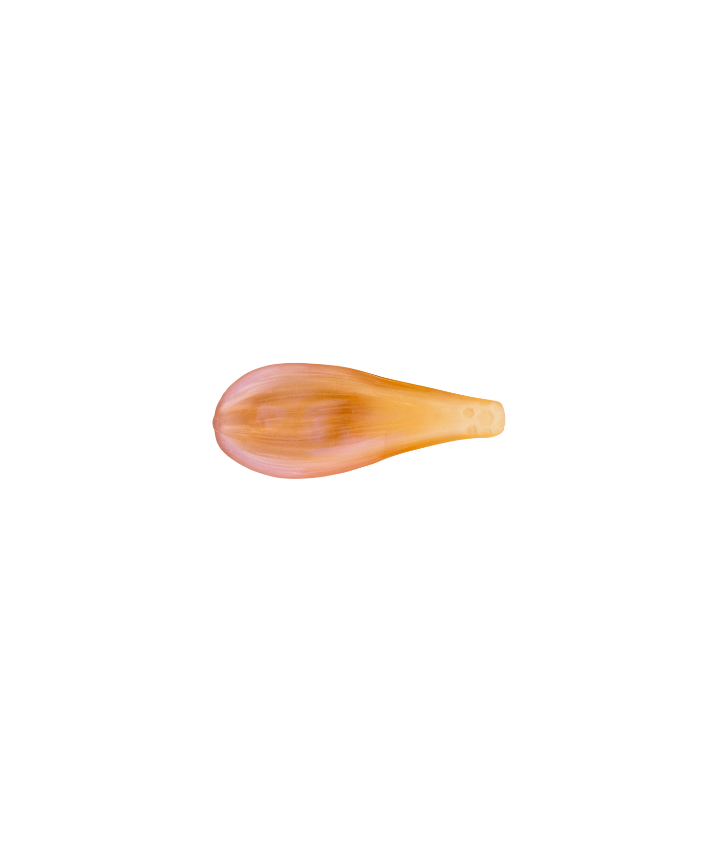 Amuse-bouches au miel dans un coffret Daum Intérieur, présentation élégante de deux petites bouchées gourmandes.