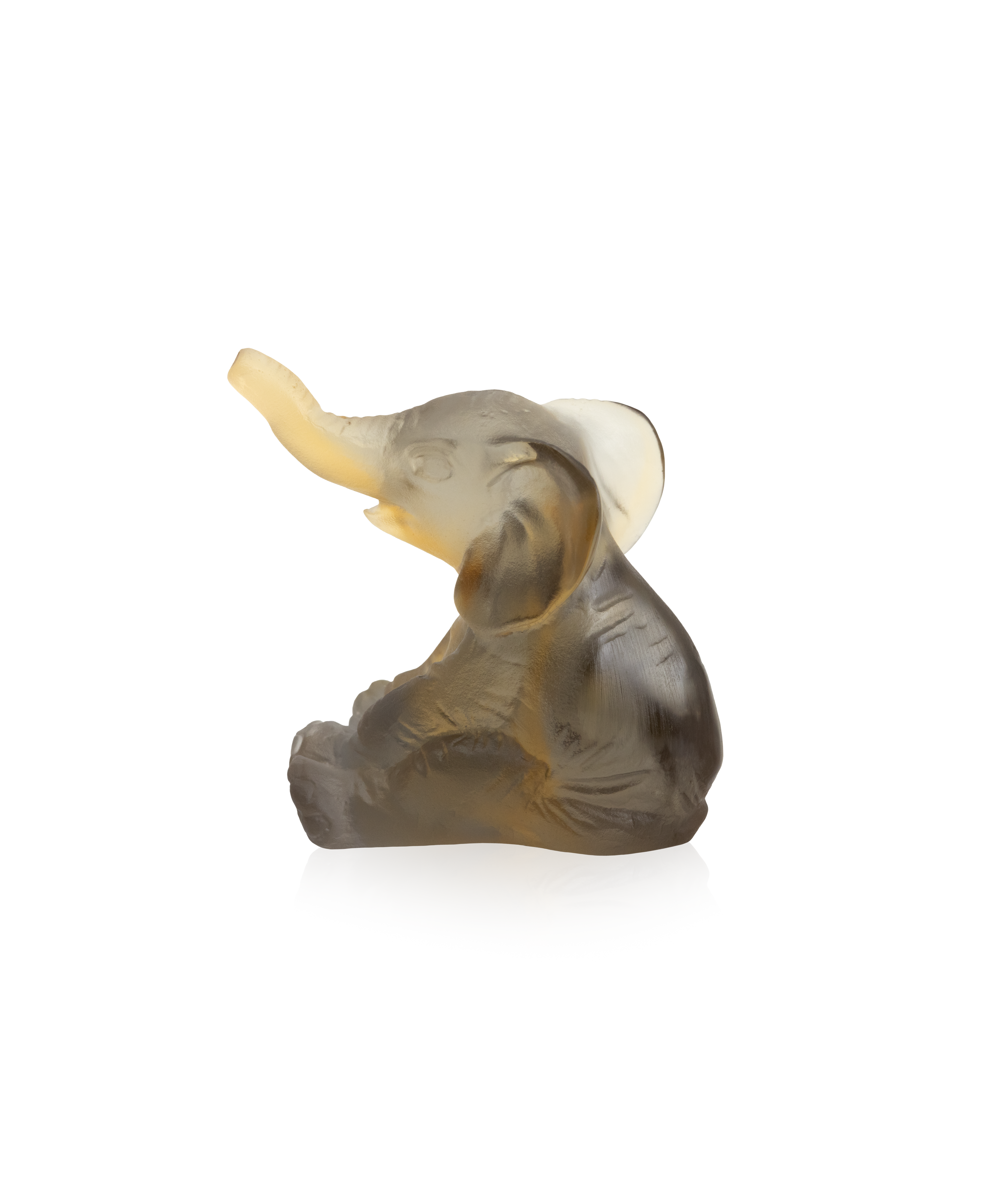 Mini éléphant Ambre gris