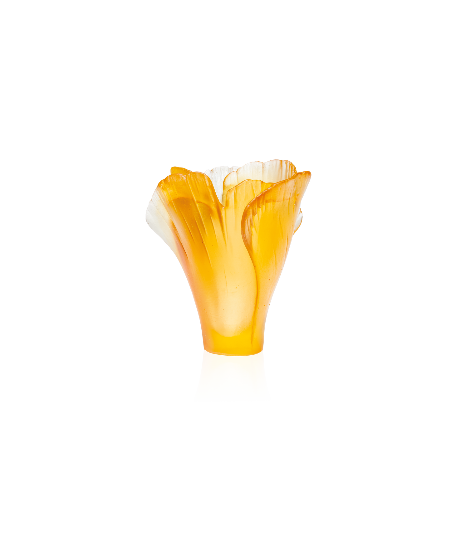 Ginkgo Mini vase Amber