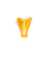 Ginkgo Mini vase Amber