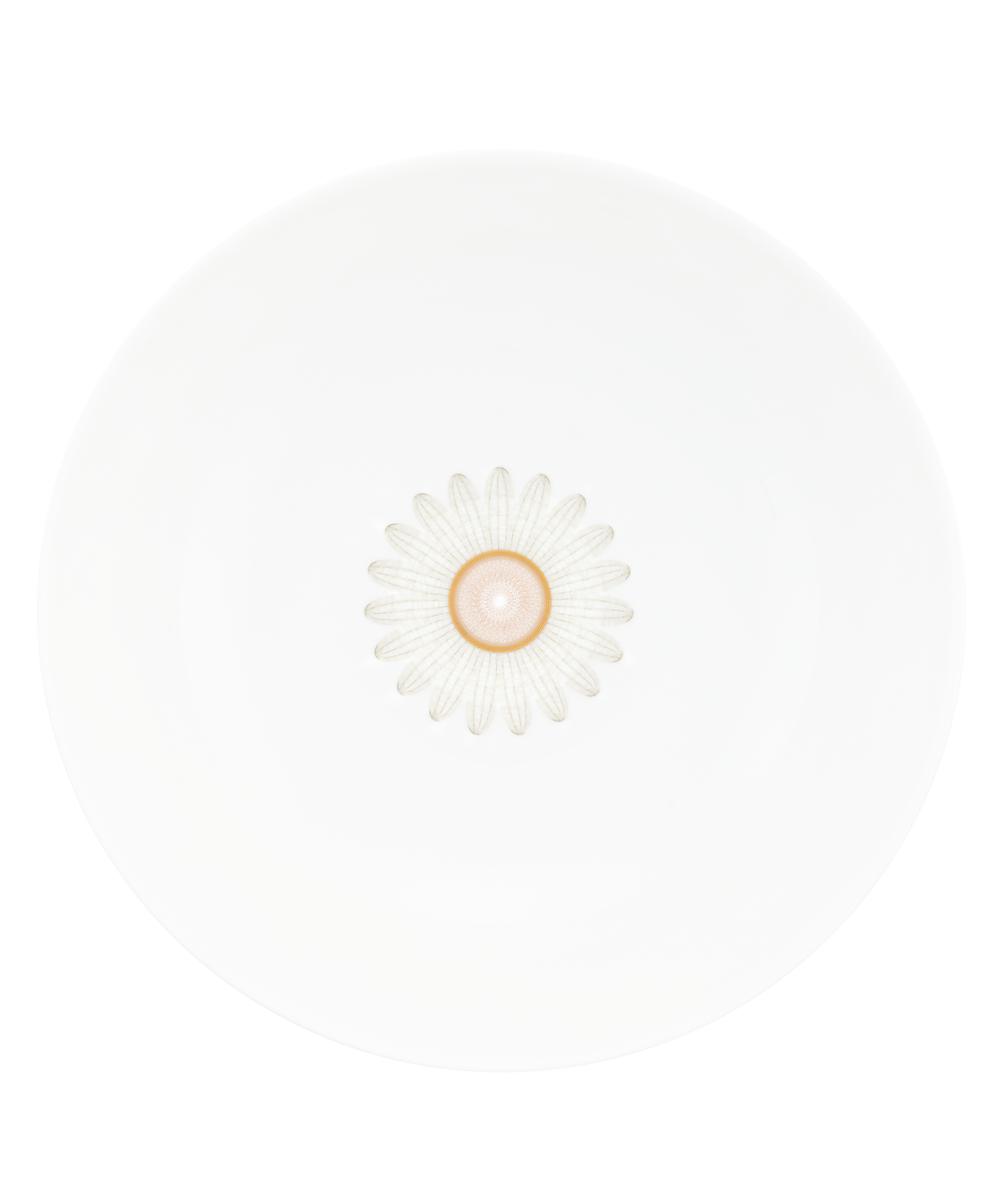 Saladier en or d'abeille de la marque Daum Intérieur avec motif en relief, verre élégant pour présentation de salade.