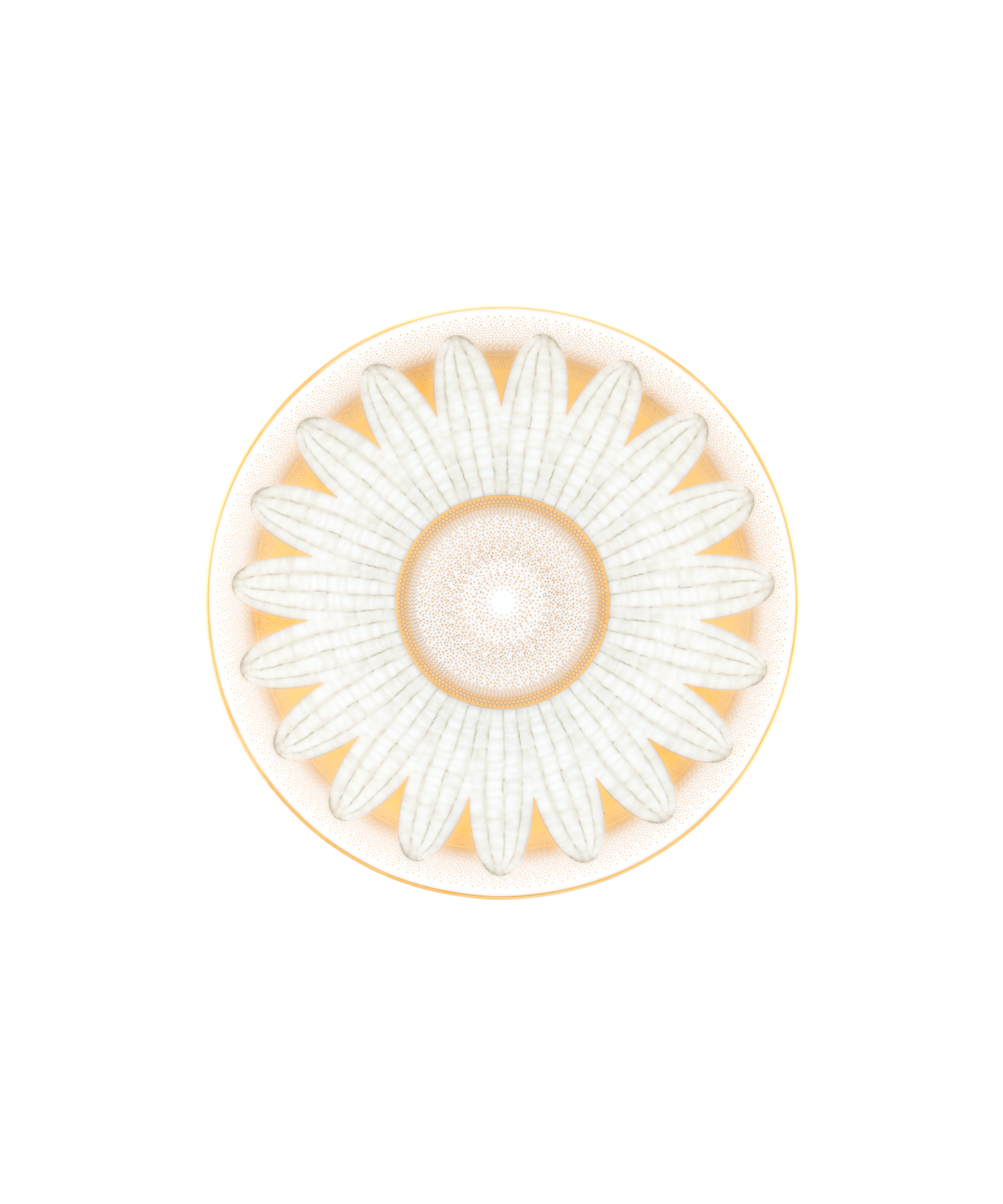 Assiettes à pain Daum Intérieur, coffret de 2, en céramique avec motif d'abeille, élégantes et décoratives.
