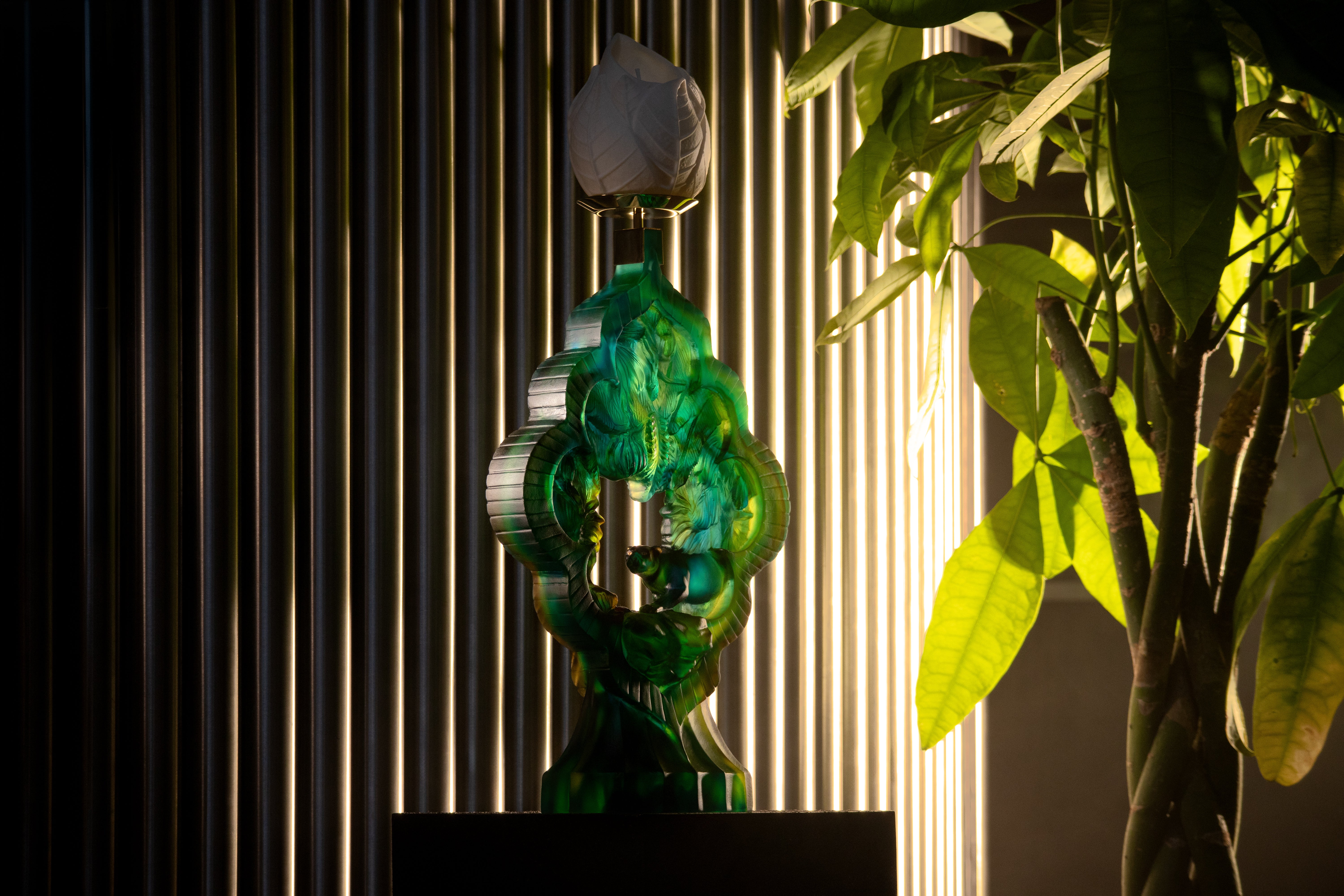 Daum Crystal Art in Color