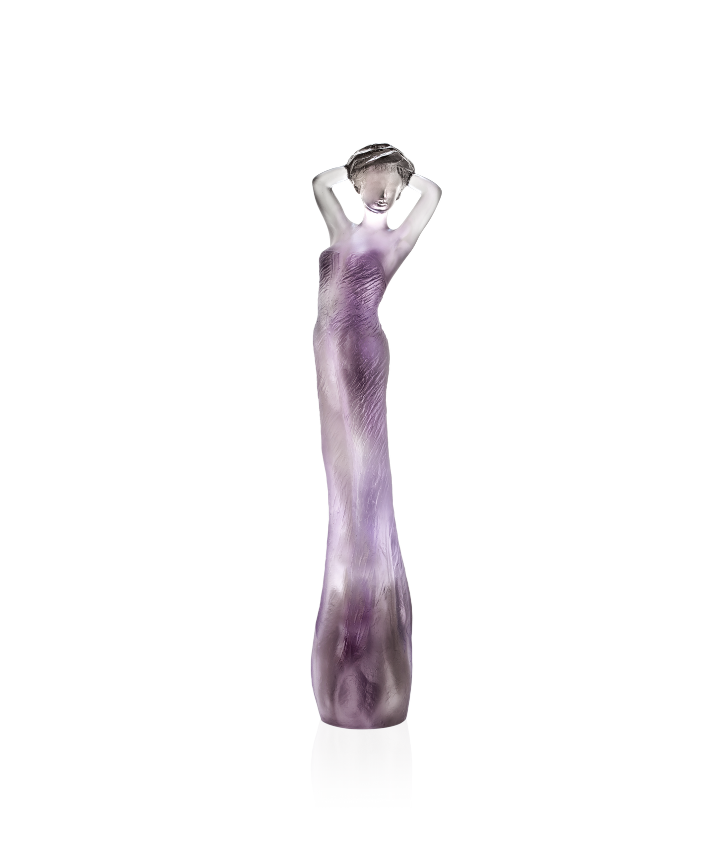 Adèle Grise et violette de Jean-Philippe Richard 375ex - Daum