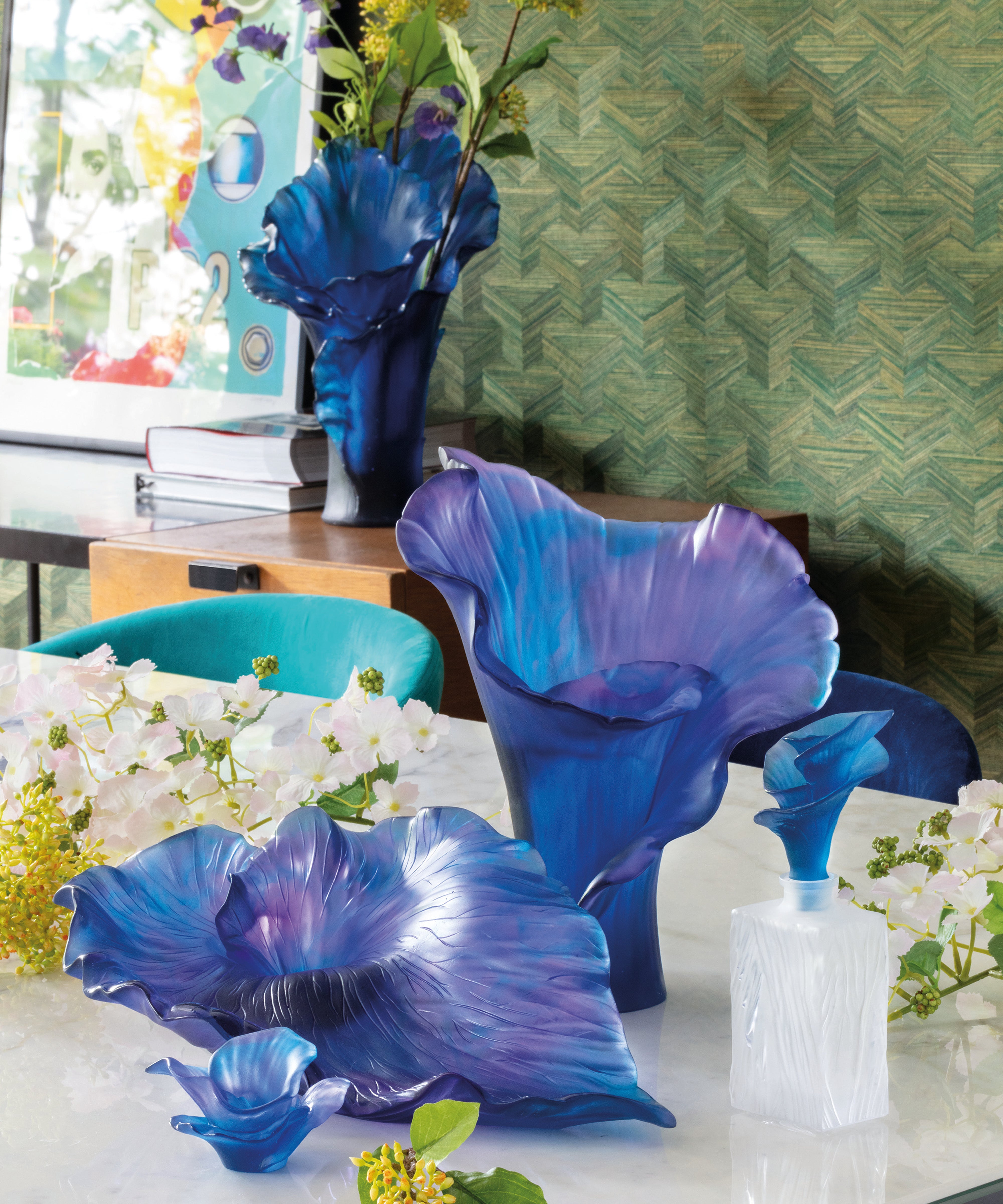 Arum Coupe Bleu nuit - Daum