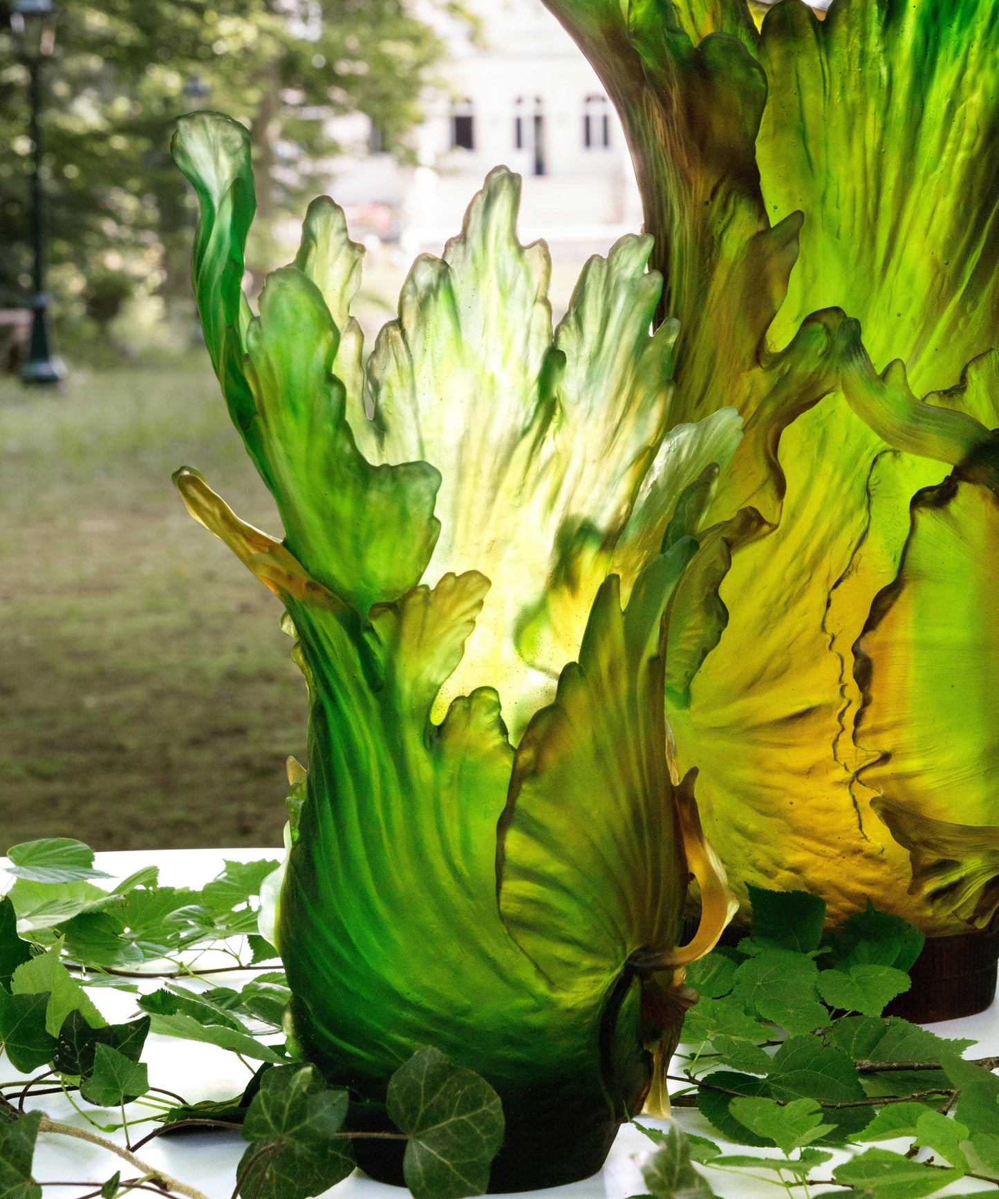 Bornéo Vase de Emilio Robba 375ex - Daum