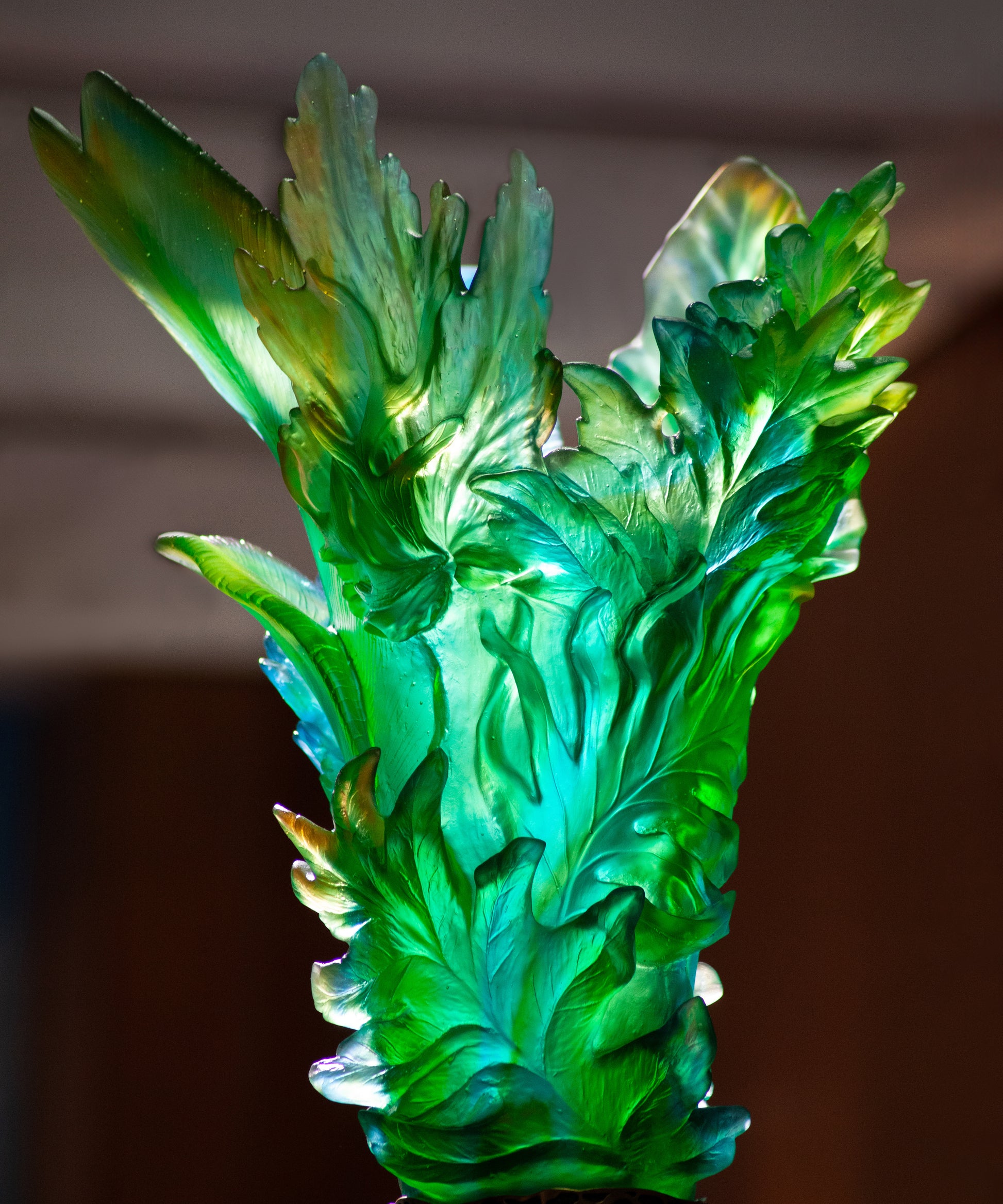 Bornéo Vase prestige de Emilio Robba 99ex - Daum