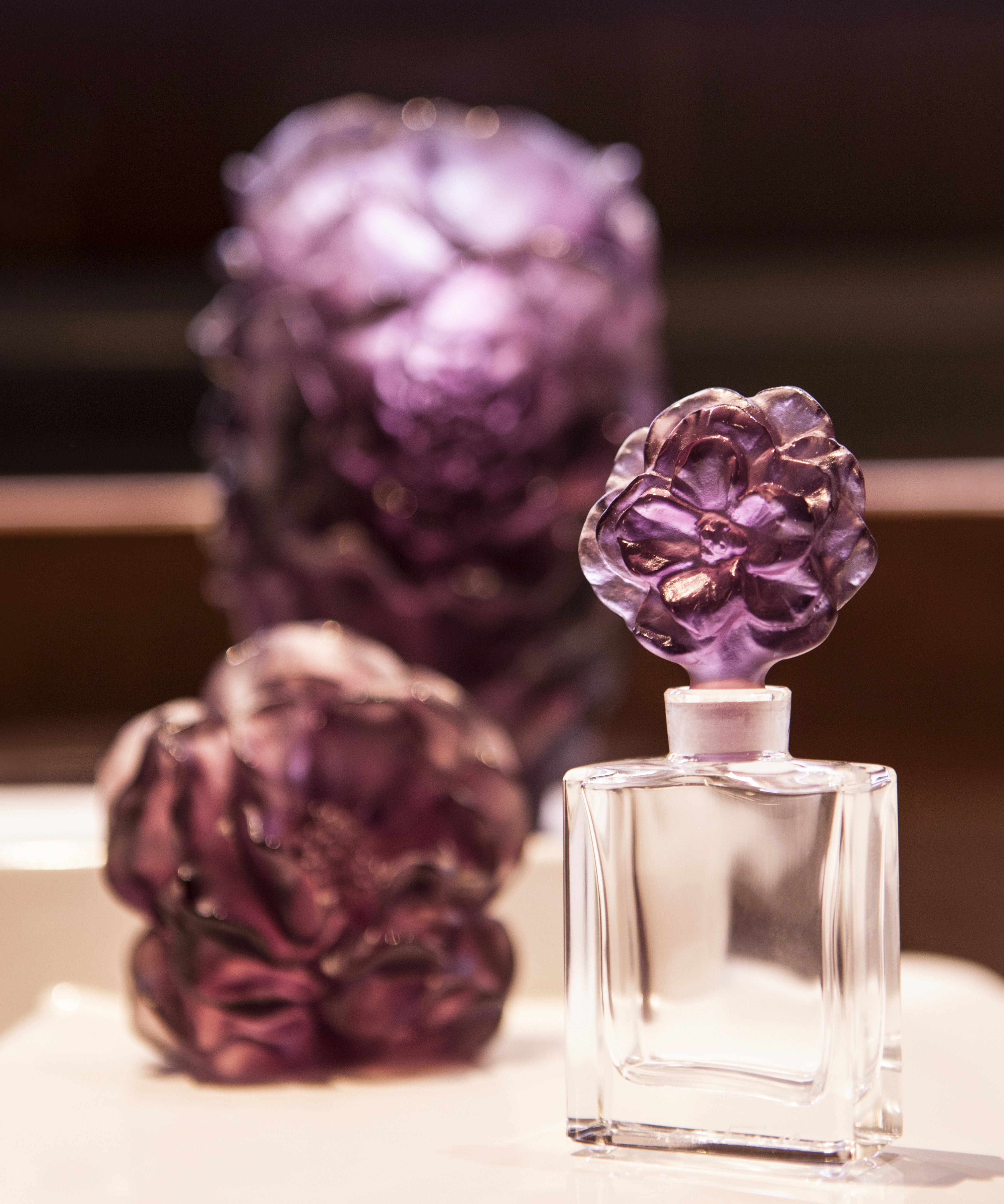 Camelia Flacon à parfum Violet - Daum