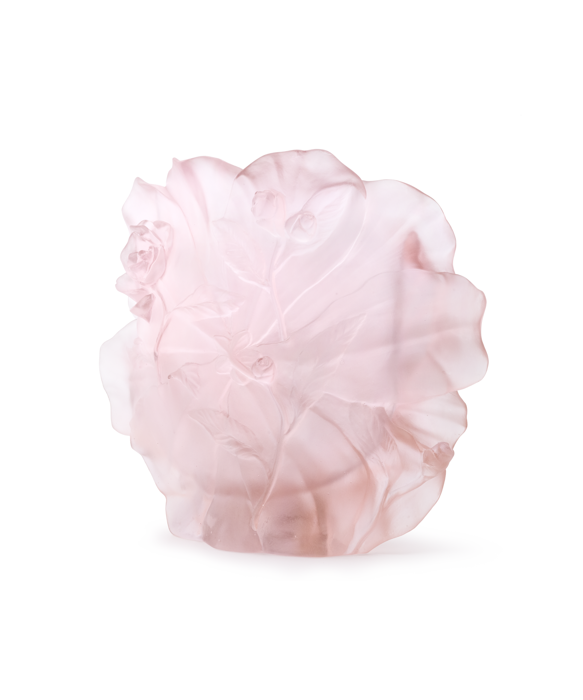 Camelia Vase grand modèle Rose - Daum