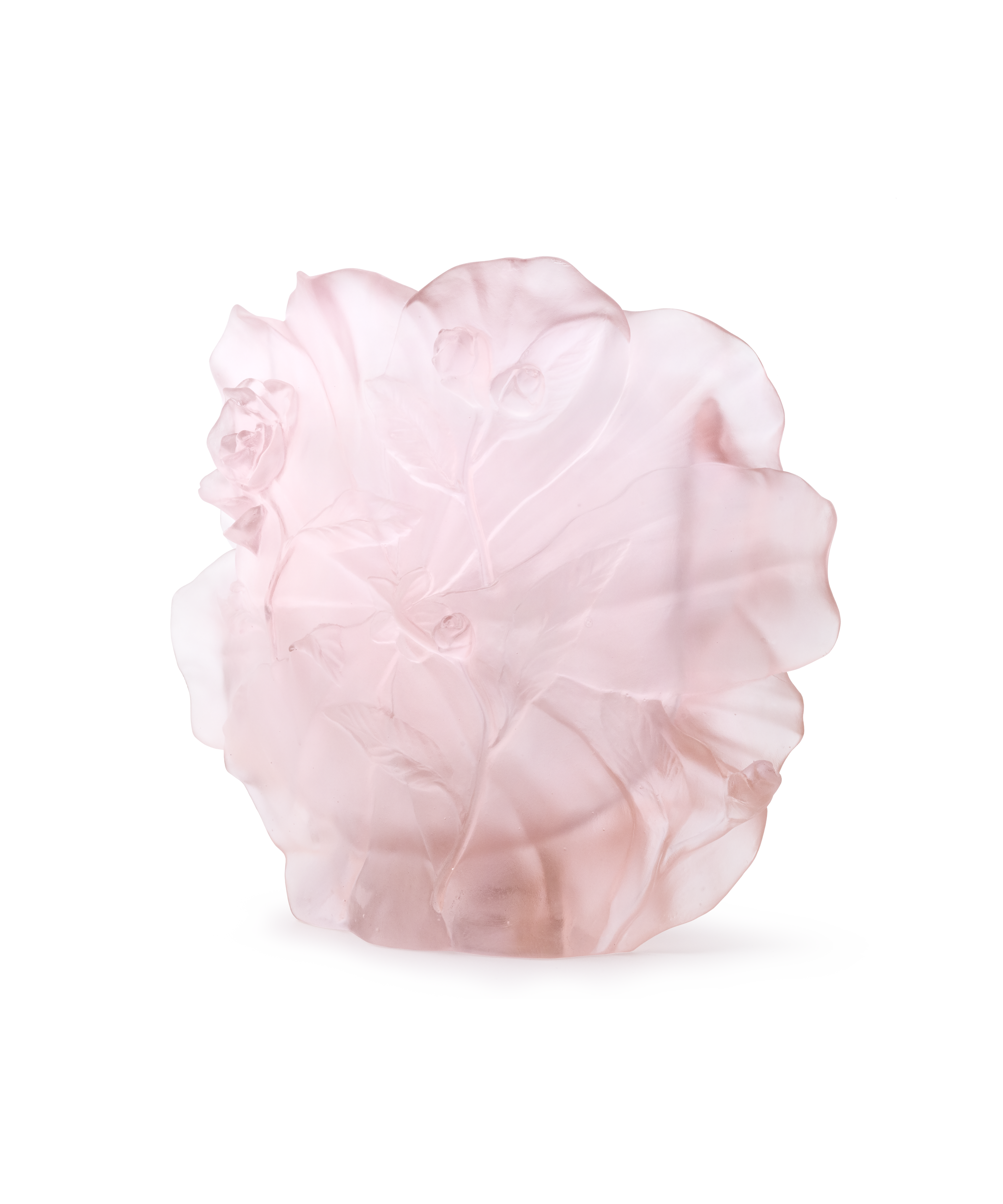 Camelia Vase grand modèle Rose - Daum