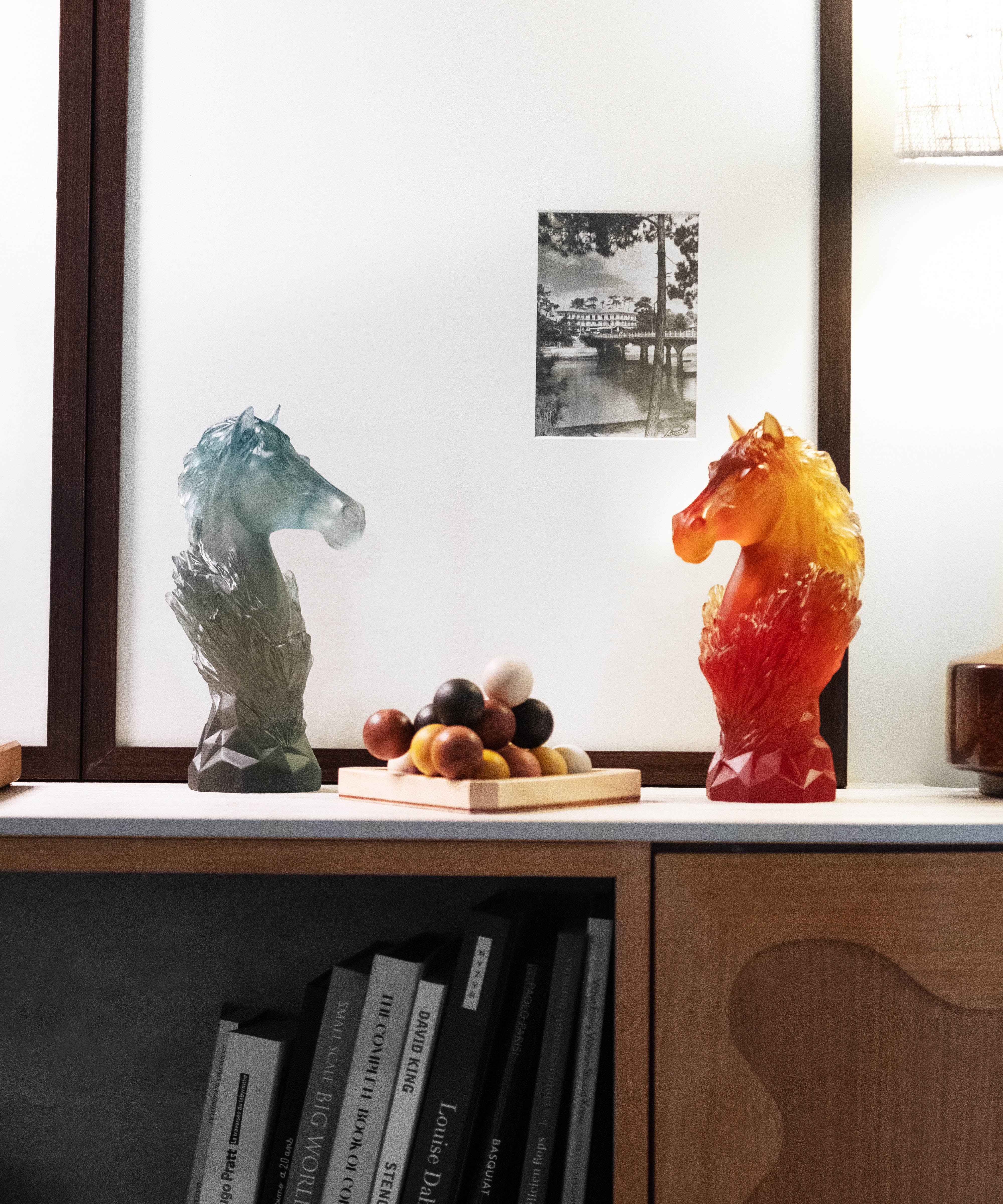 Horse head scullpture 500ex | Daum