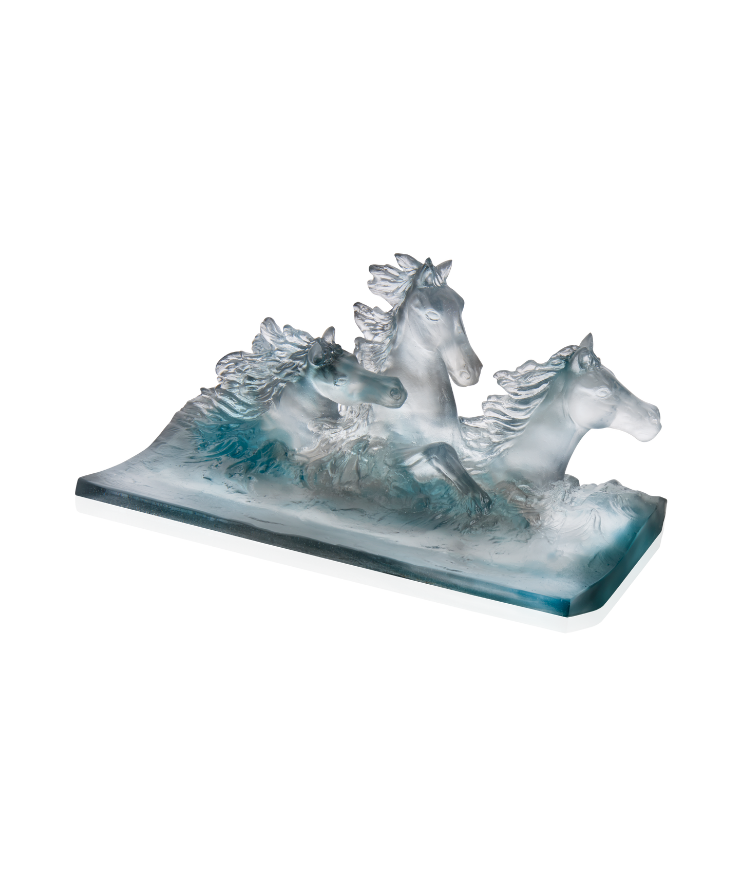 Cavalcade Plumier Bleu-gris - Daum