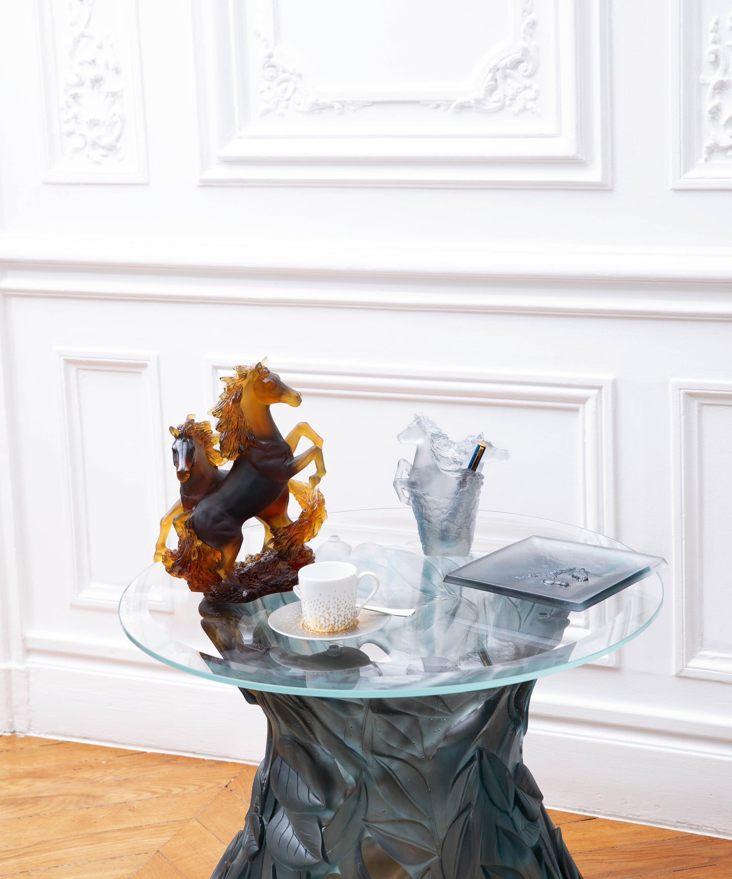 Cavalcade Porte crayon Bleu-gris - Daum