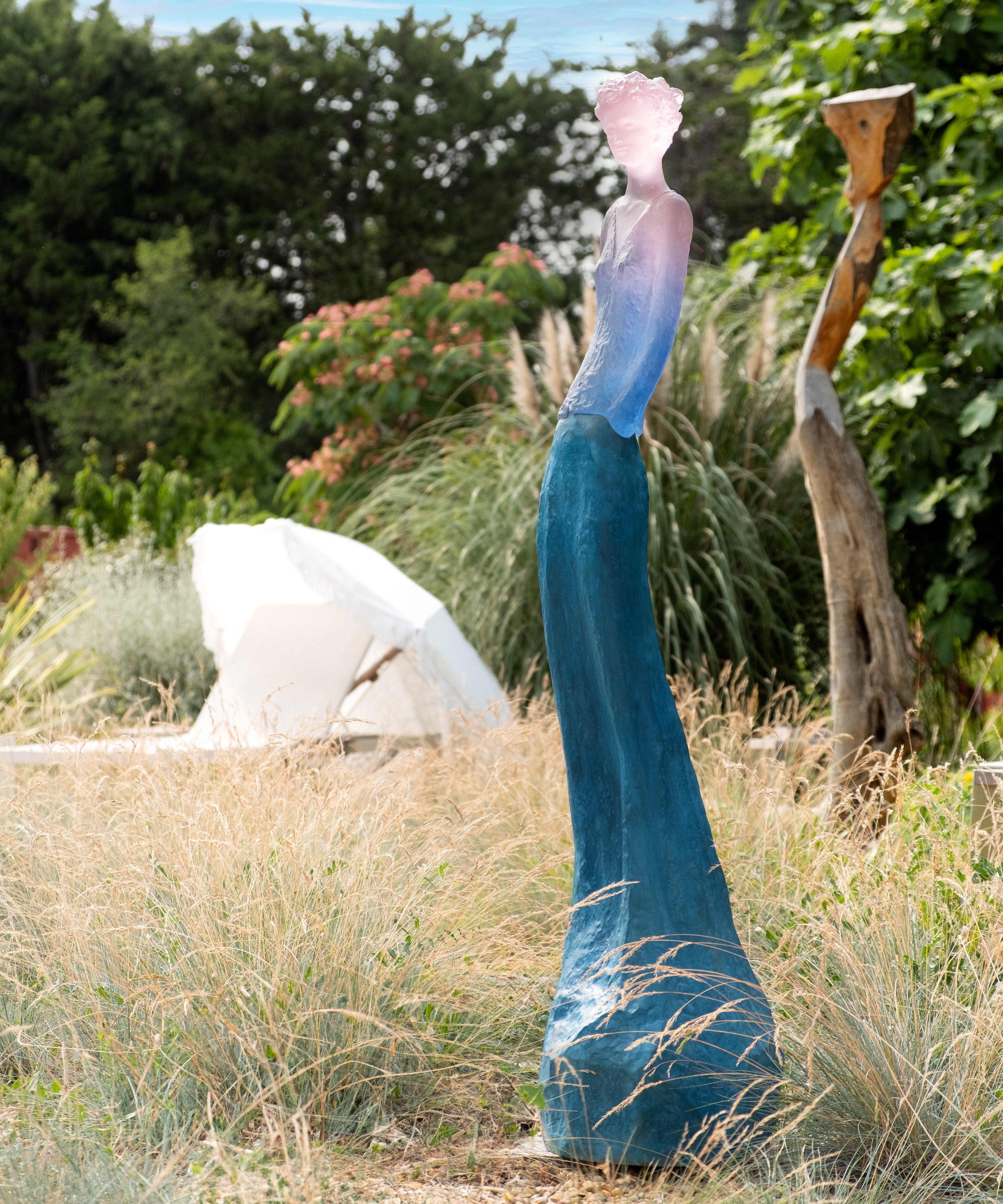 Charlotte Bleue et Rose de Jean-Philippe Richard 175ex - Daum