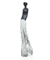 Charlotte Noire et argent de Jean-Philippe Richard 75ex - Daum