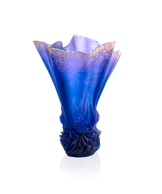 Collection Croisière Vase grand modèle Bleu nuit 99ex - Daum