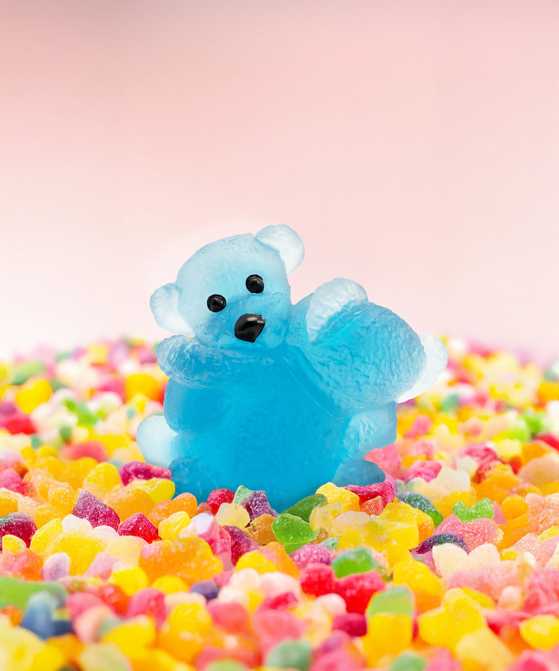 Doudours Twins Bleu de Serge Mansau 375ex - Daum