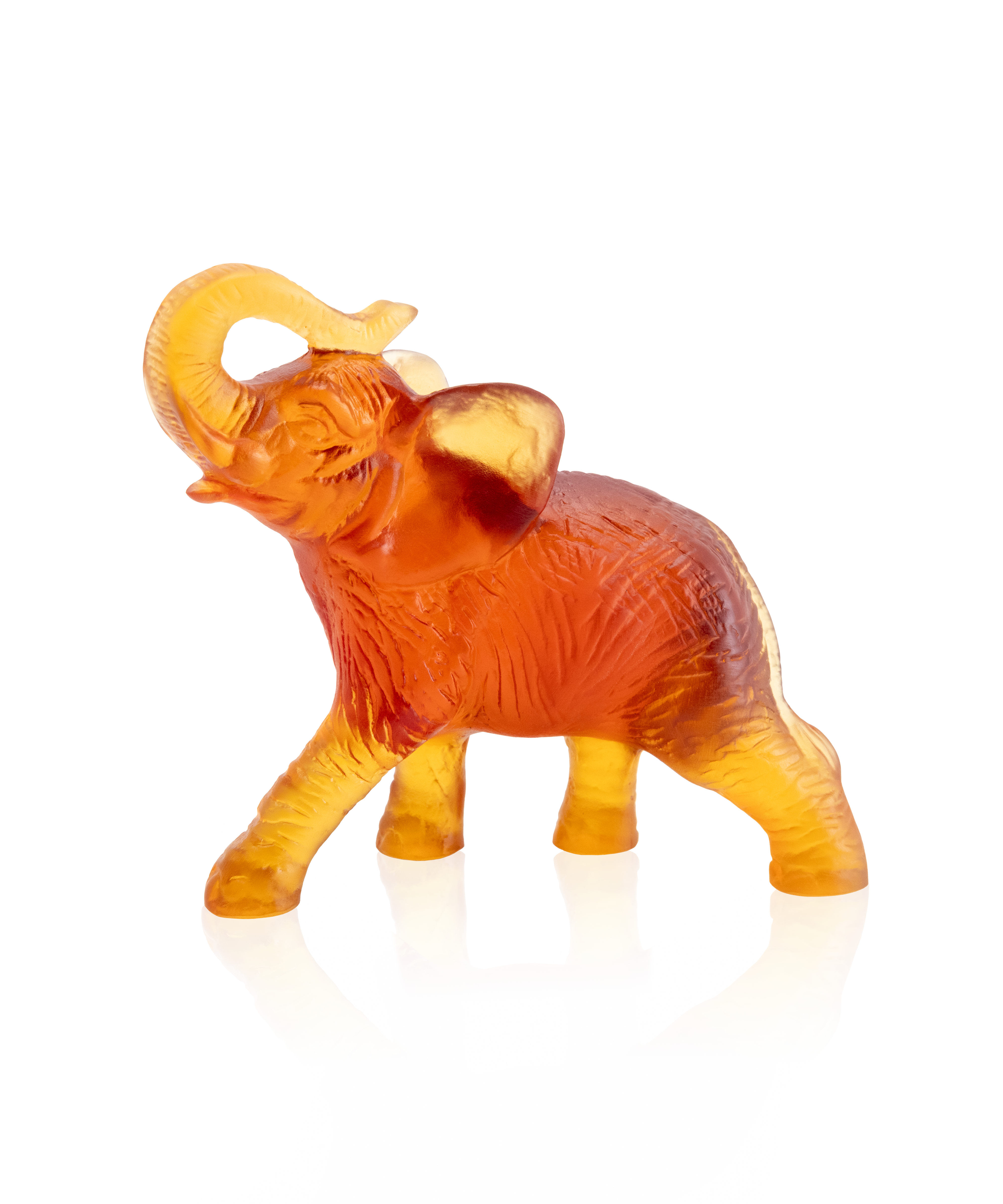 Eléphant Ambre - Daum