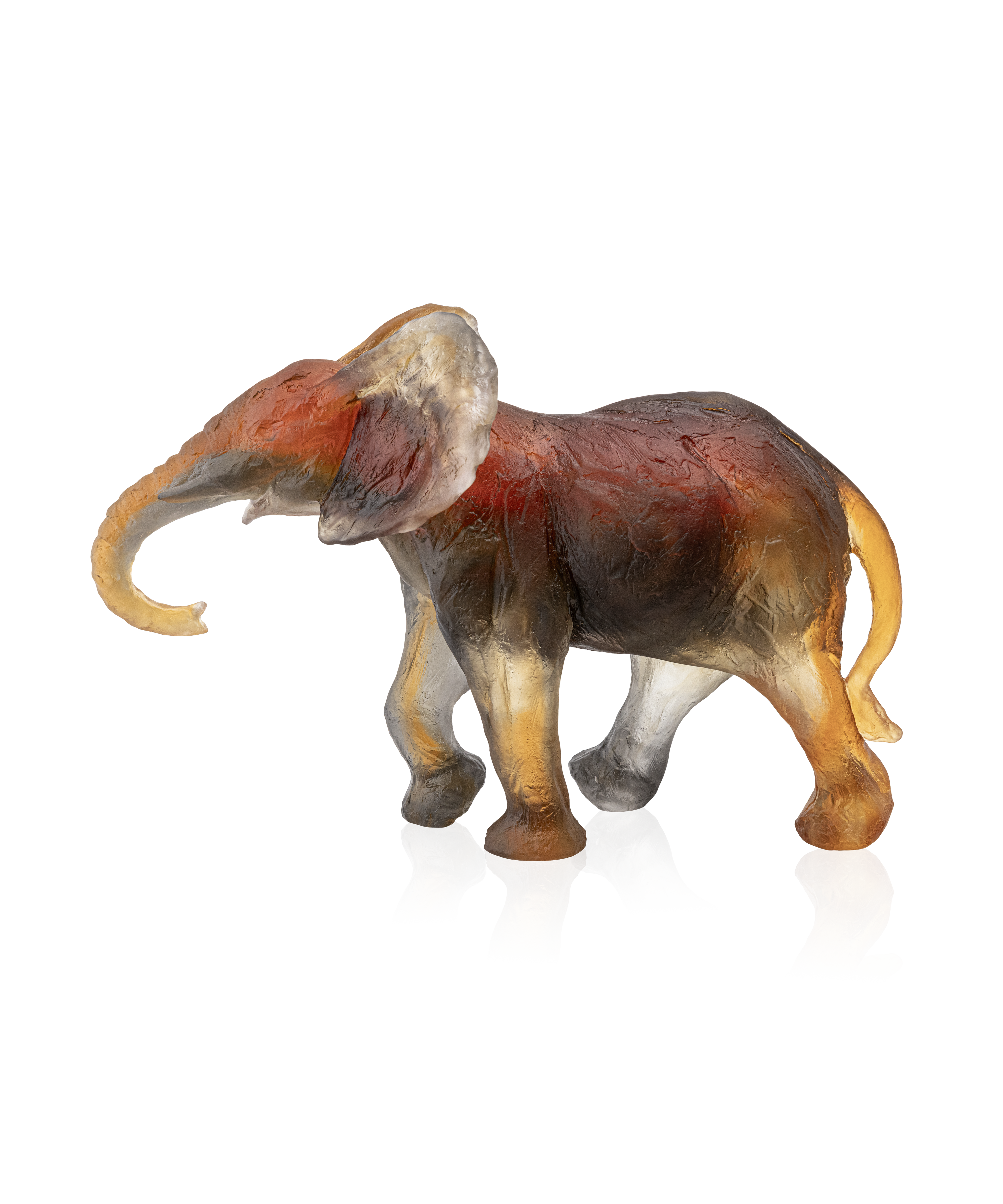 Eléphant Savana, grand modèle de Isabelle Carabantes 225ex - Daum