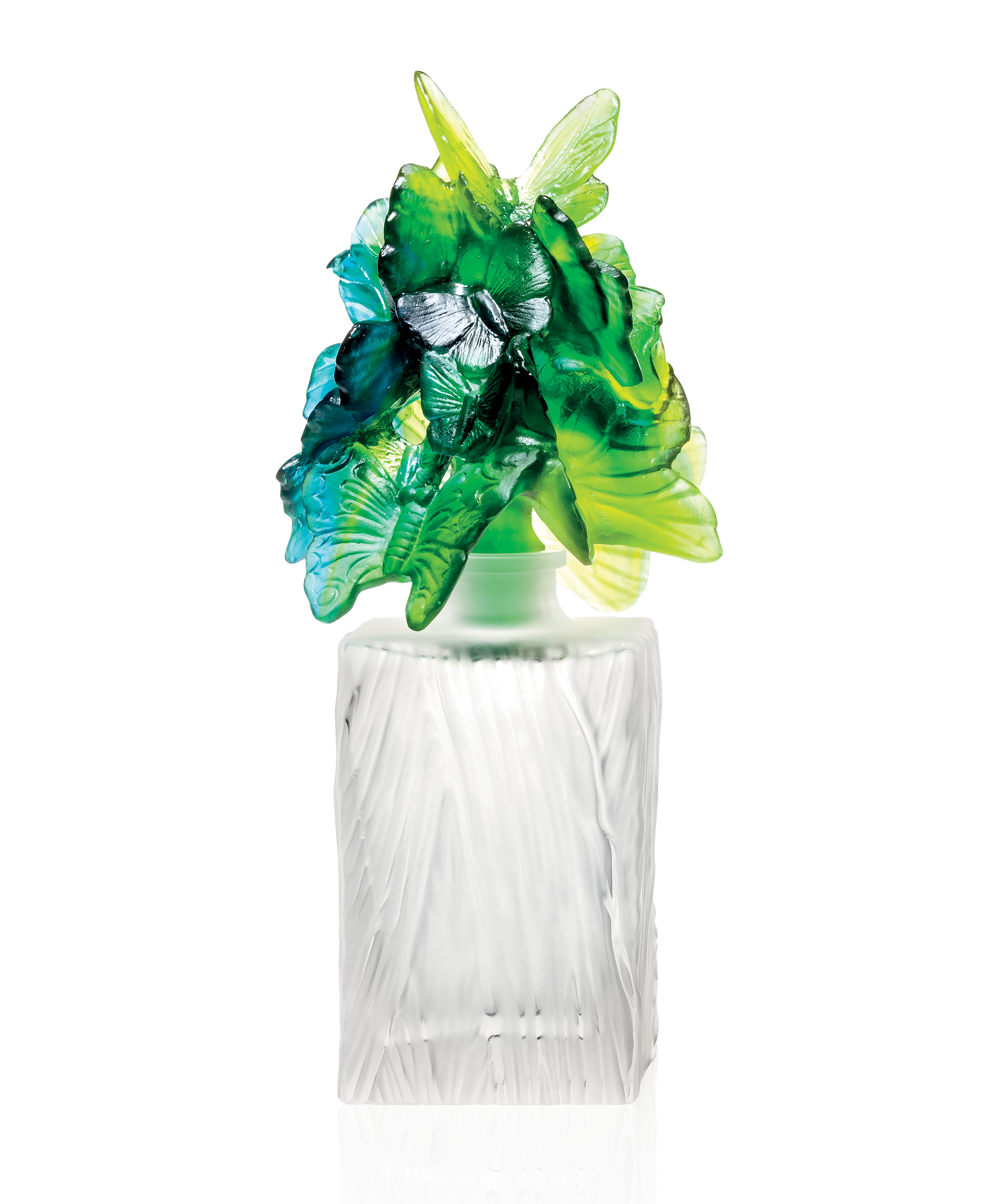 Flacon de parfum prestige l'envol des papillons - Daum