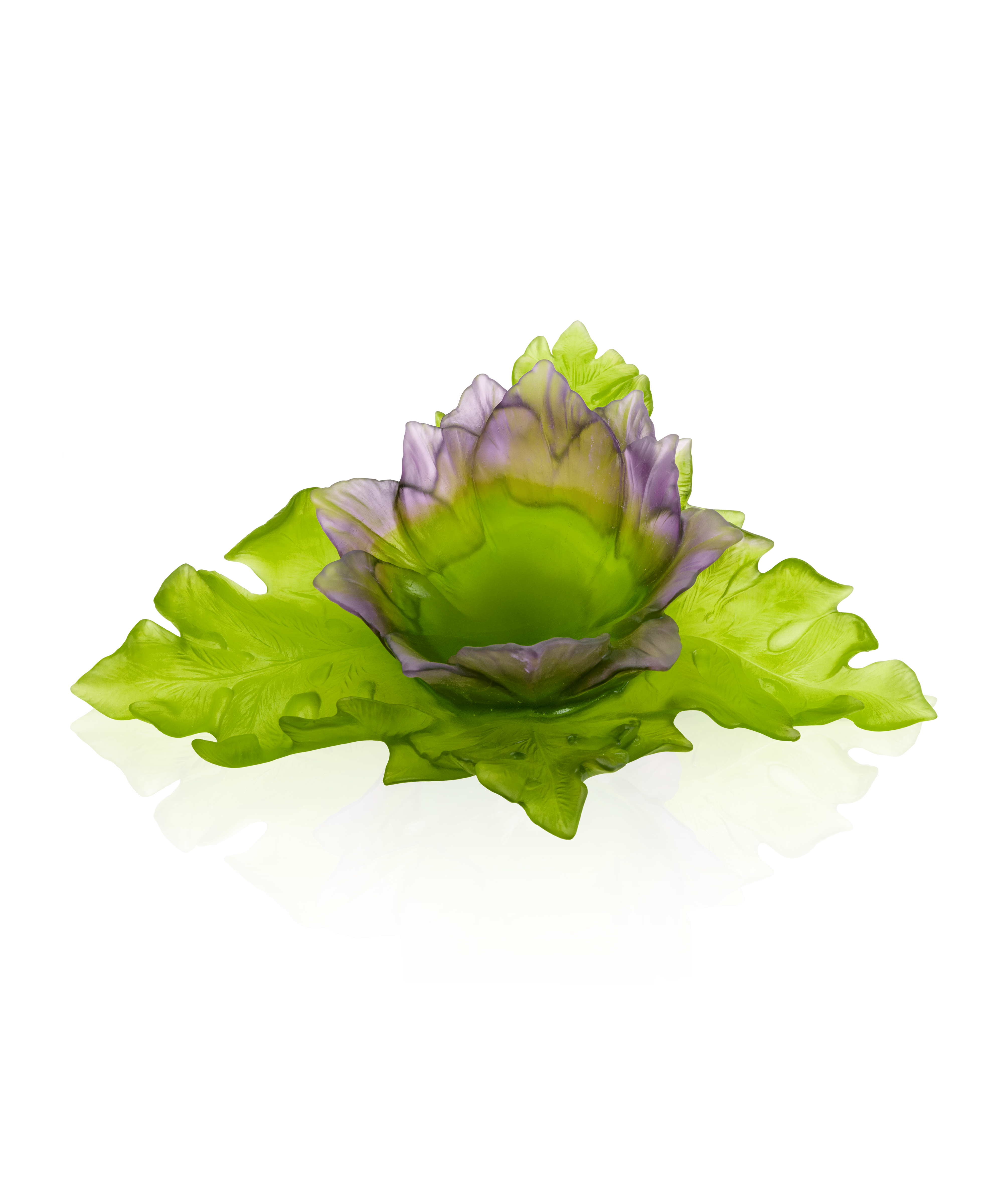 Jardin de Lotus Centre de table duo 175ex - Daum