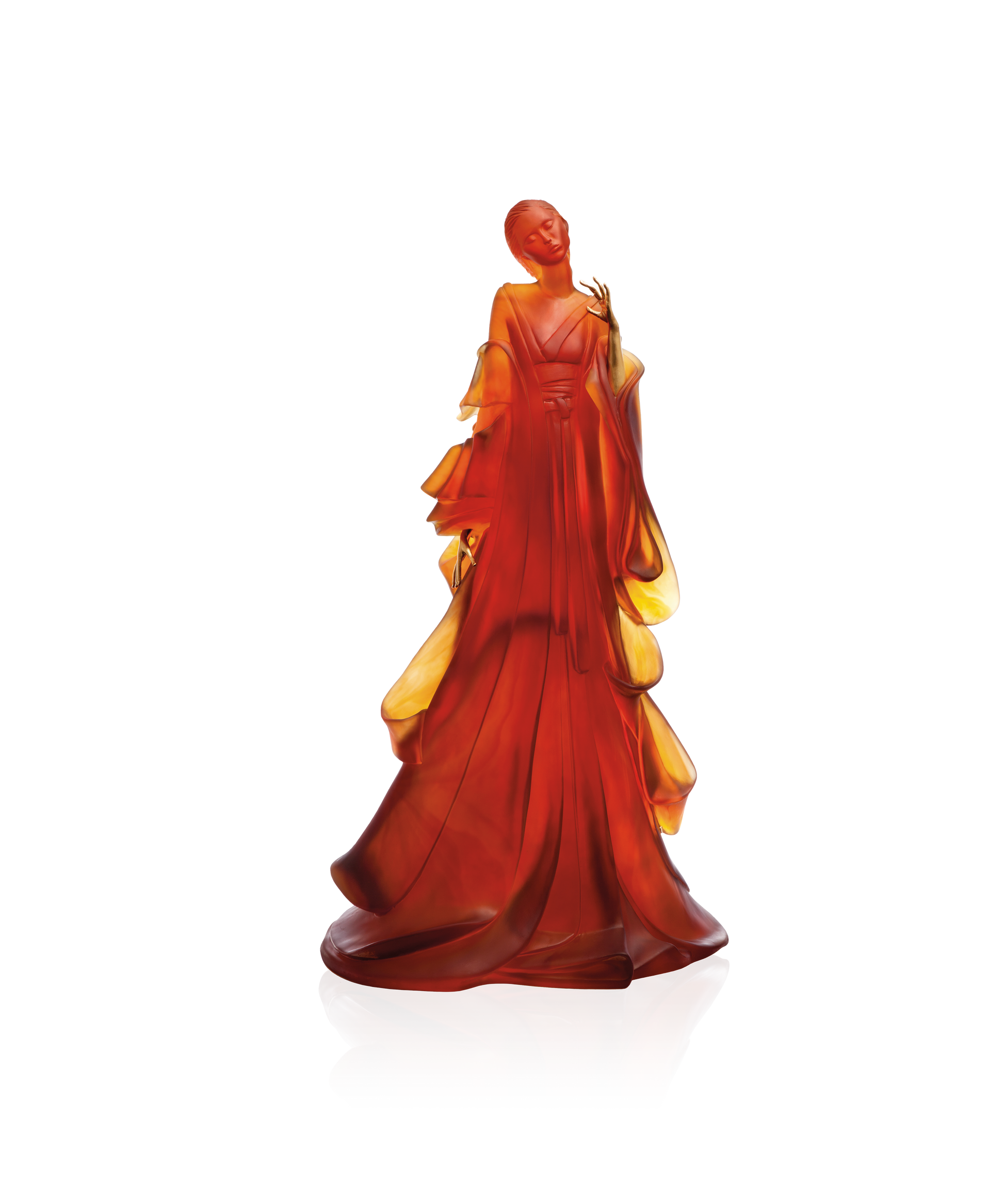 Kabuki Ambre de Marie-Paule Deville-Chabrolle 375ex - Daum