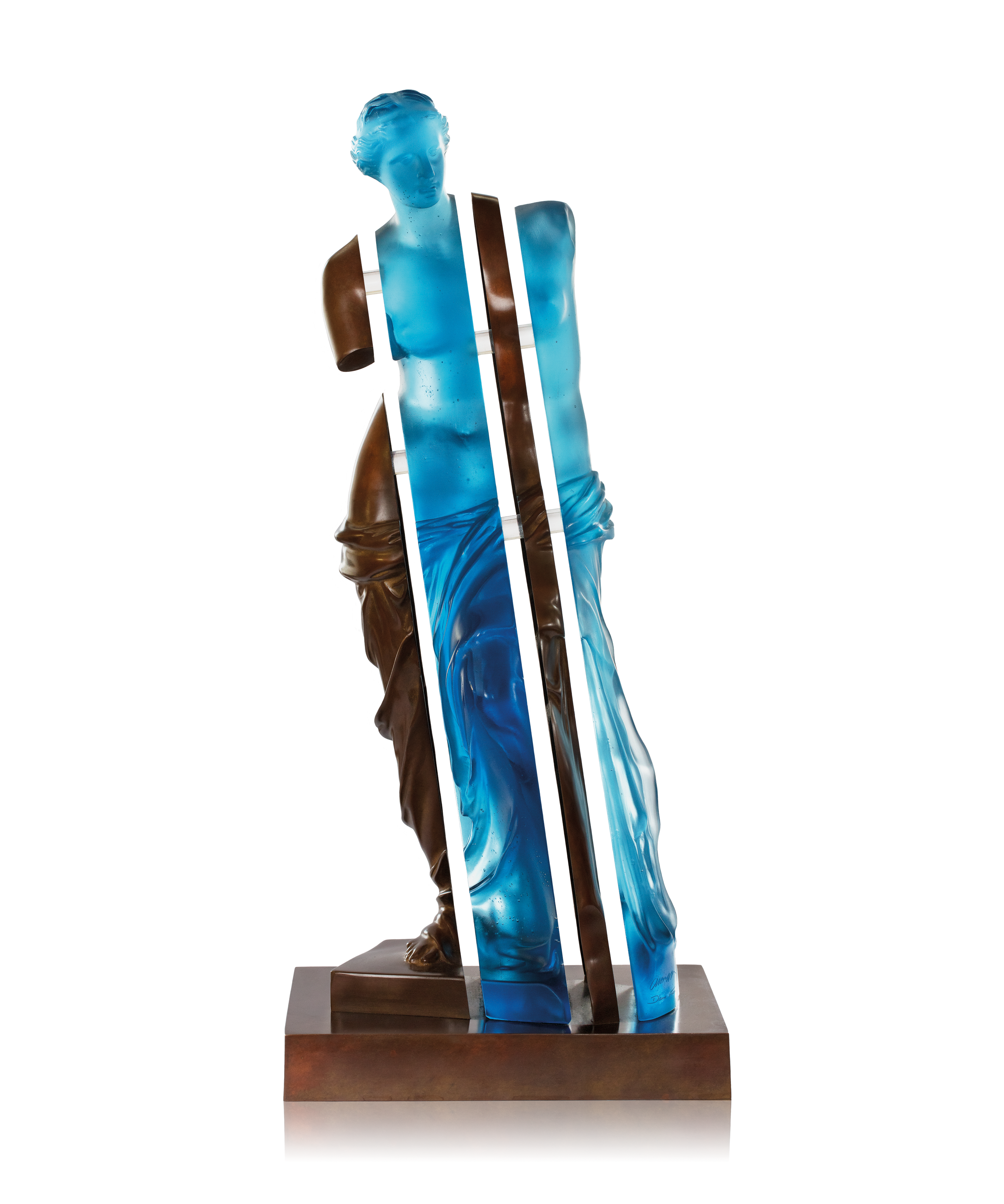 L'Ame de Vénus Bleue et bronze de Arman 125ex | Daum