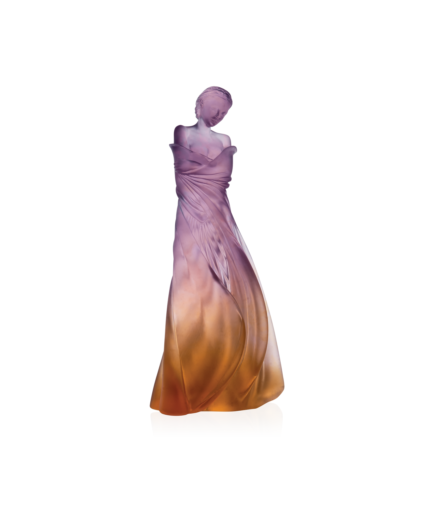 L'hiver en Soi Ambre-rose de Marie-Paule Deville-Chabrolle 375ex - Daum