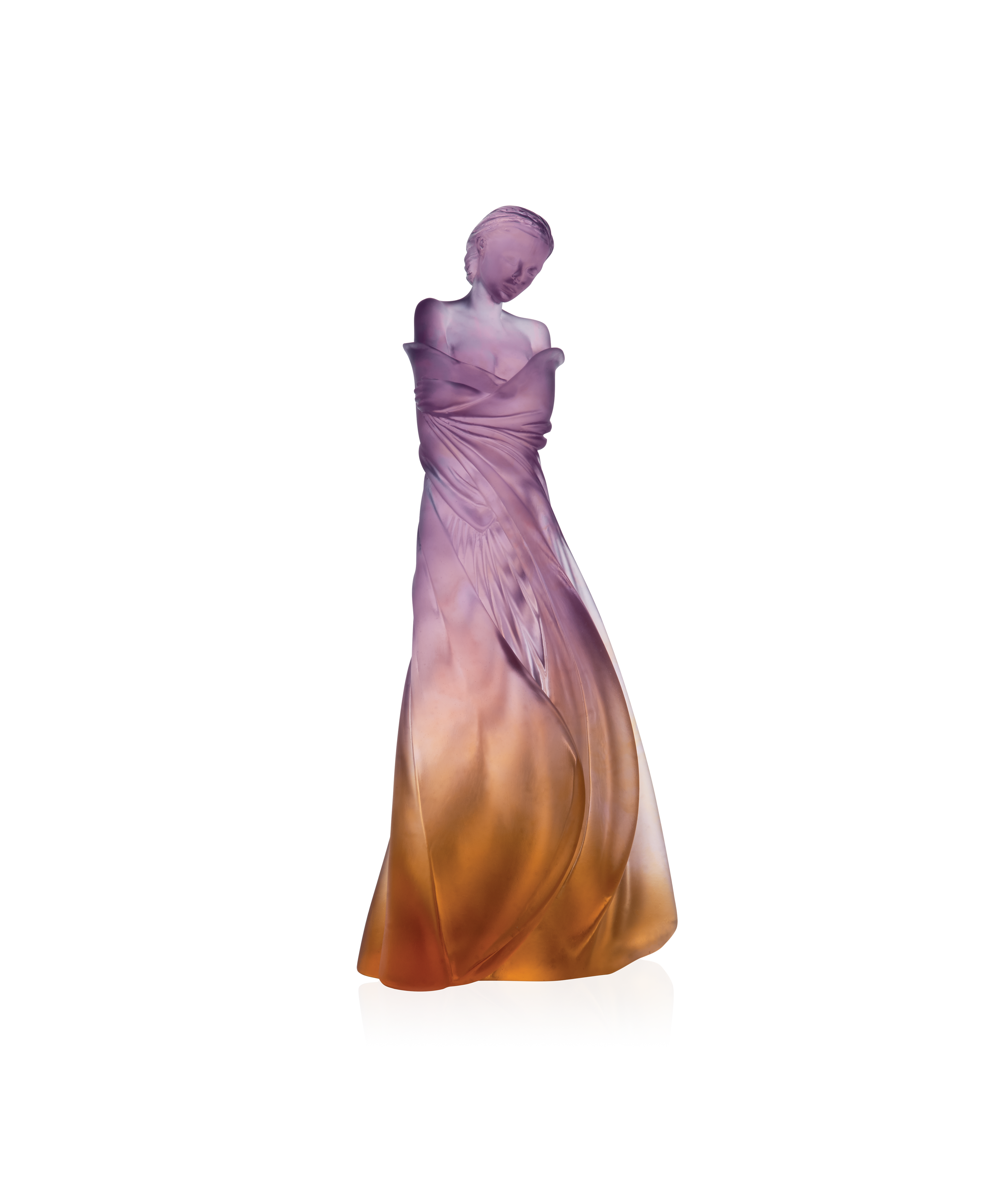 L'hiver en Soi Ambre-rose de Marie-Paule Deville-Chabrolle 375ex - Daum