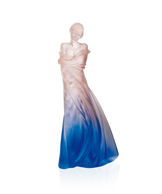 L'hiver en Soi Bleue et rose de Marie-Paule Deville-Chabrolle 125ex - Daum