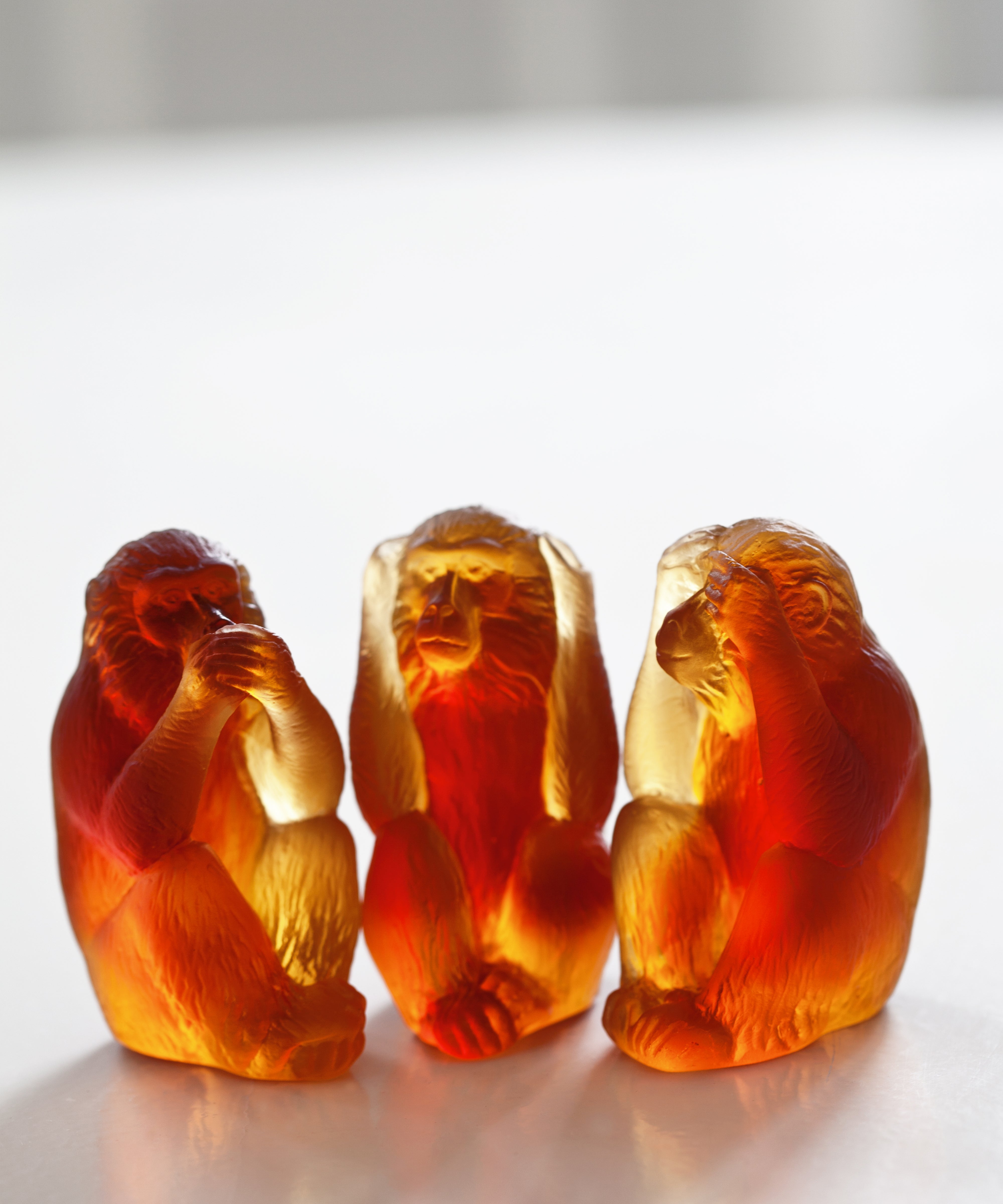 Les trois singes de la sagesse - Daum