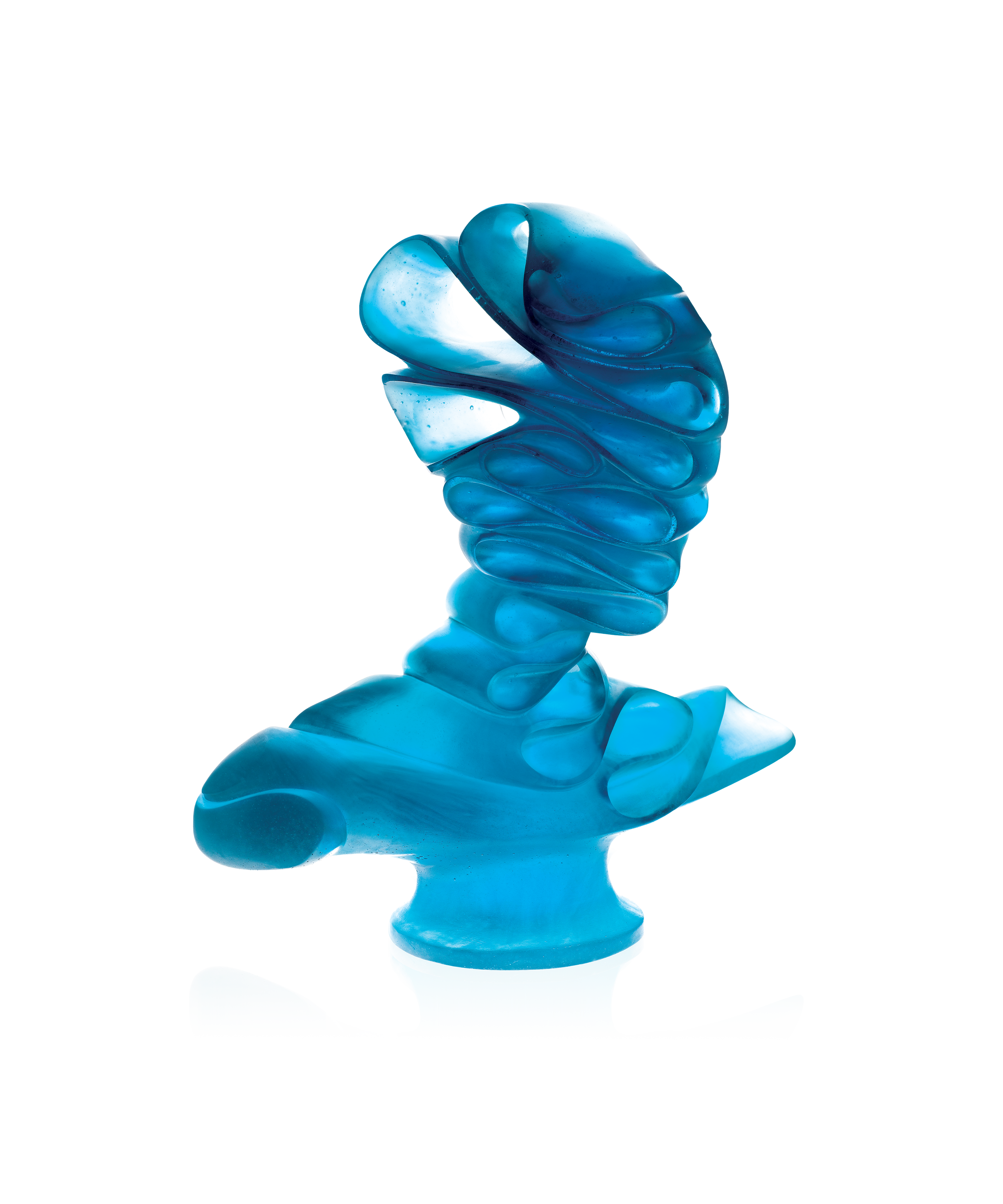 Masque de Verre Bleu de Jean Faucheur 275ex - Daum