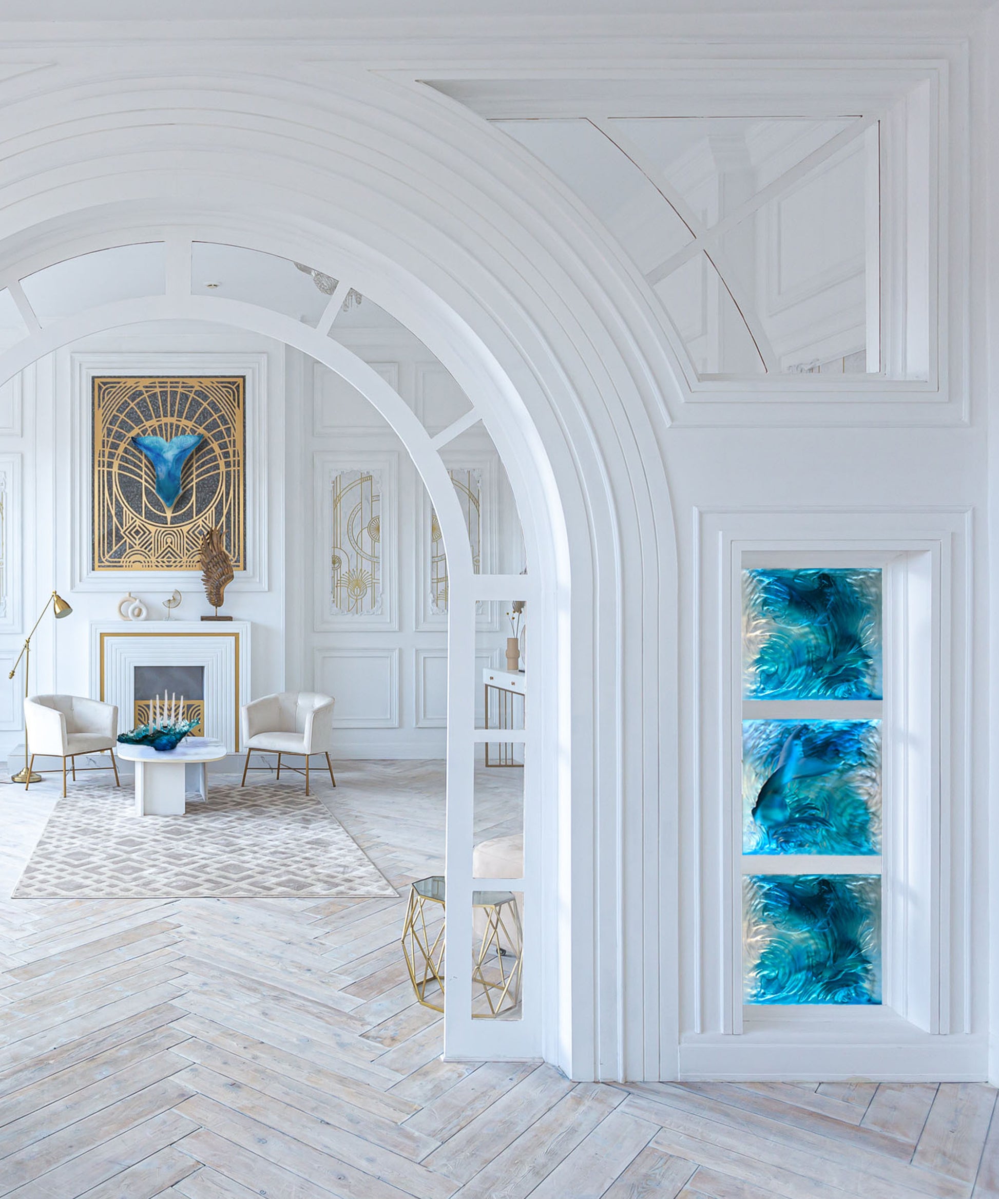 Maya Applique baleine - Daum