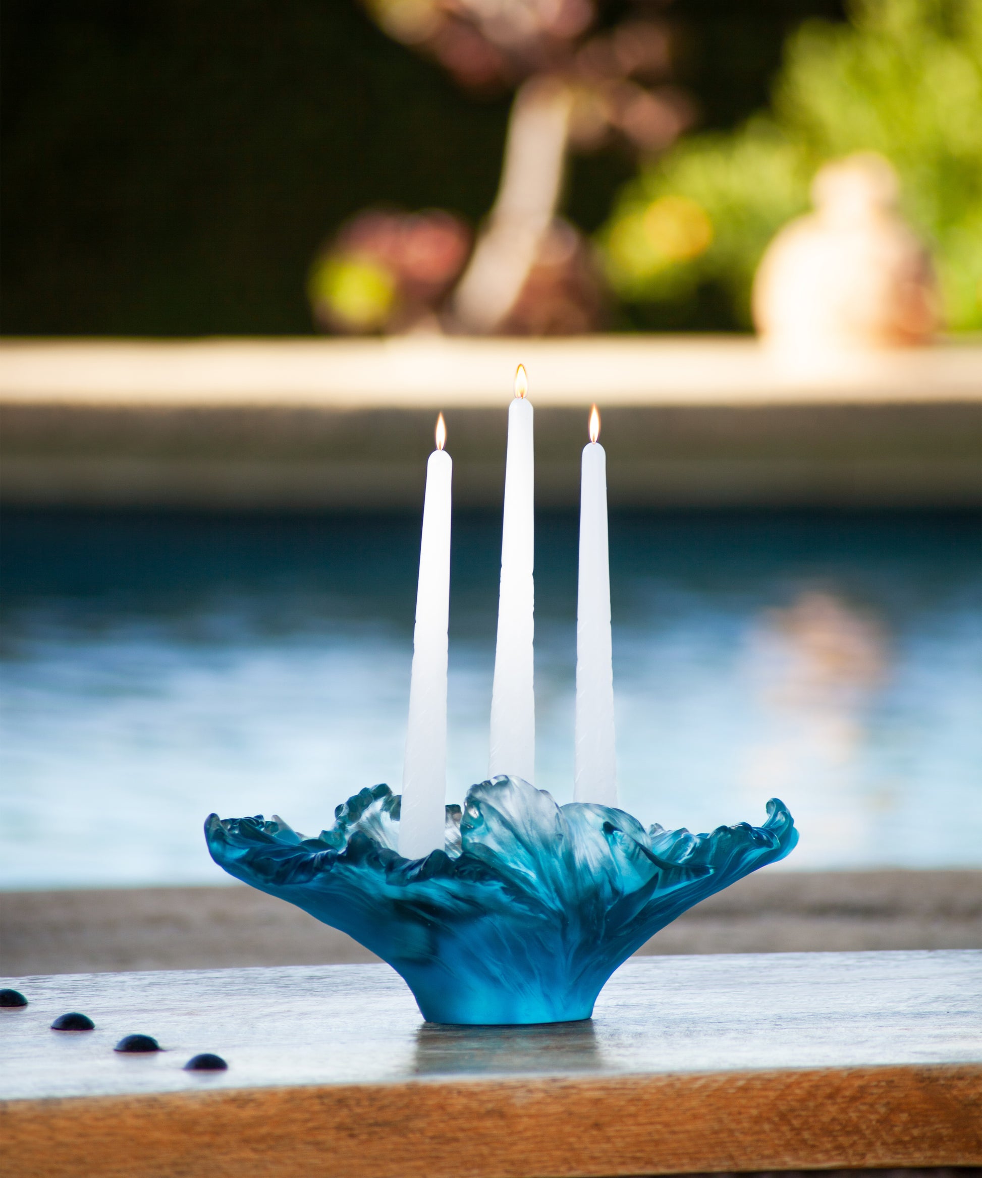 Maya Candélabre moyen modèle 225ex - Daum