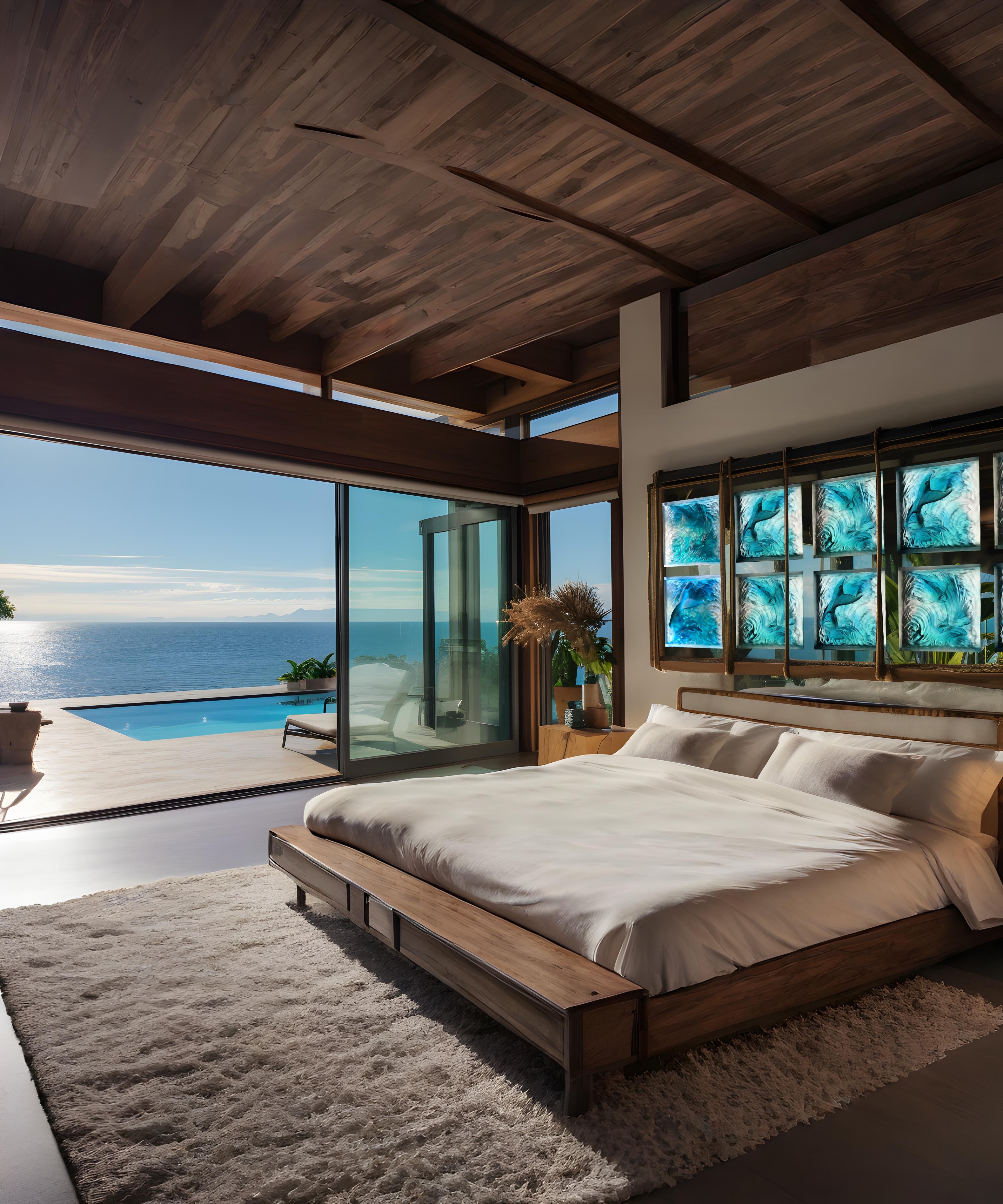 Maya Panneau décoratif double face - Daum