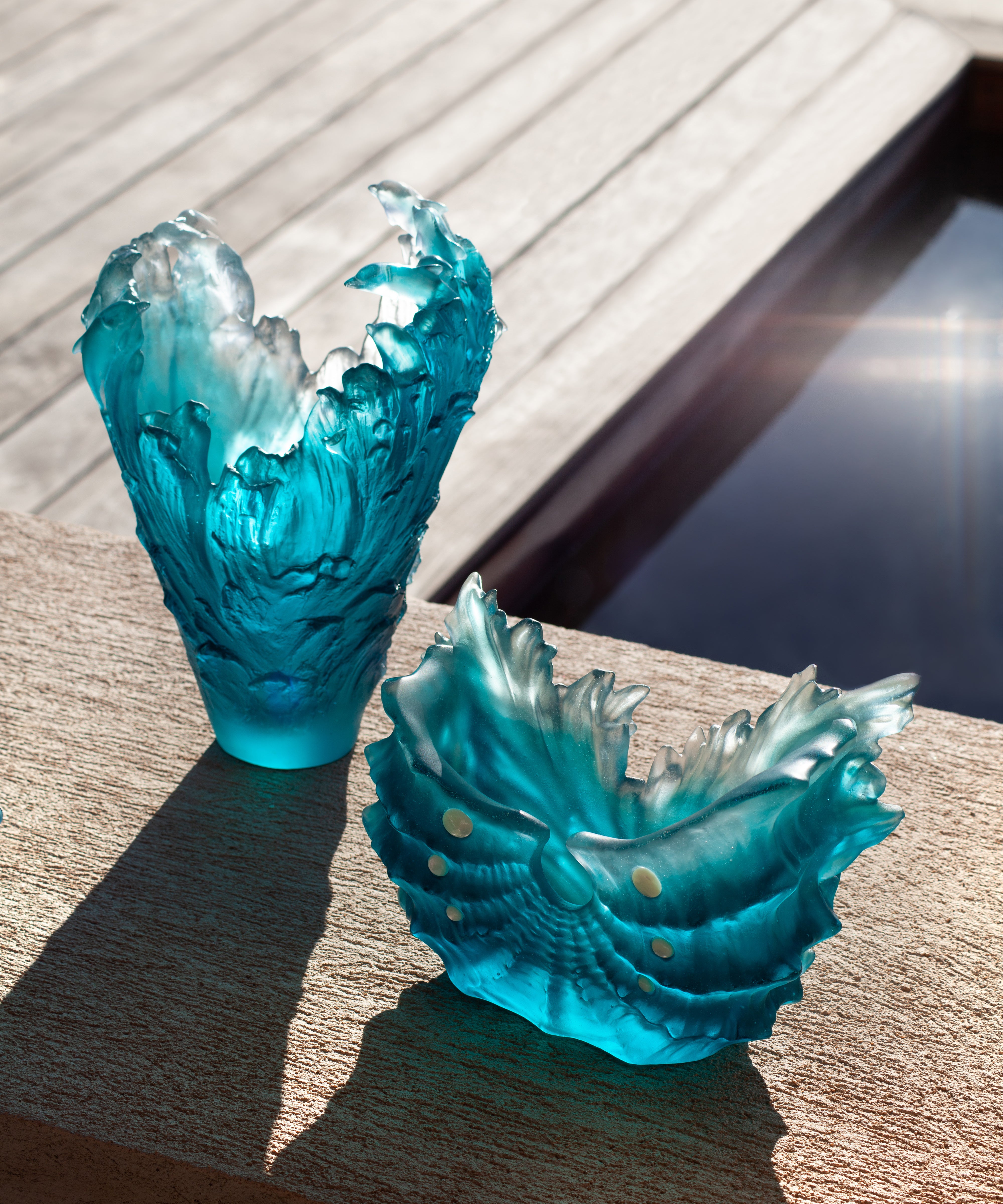 Maya Vase grand modèle 175ex - Daum