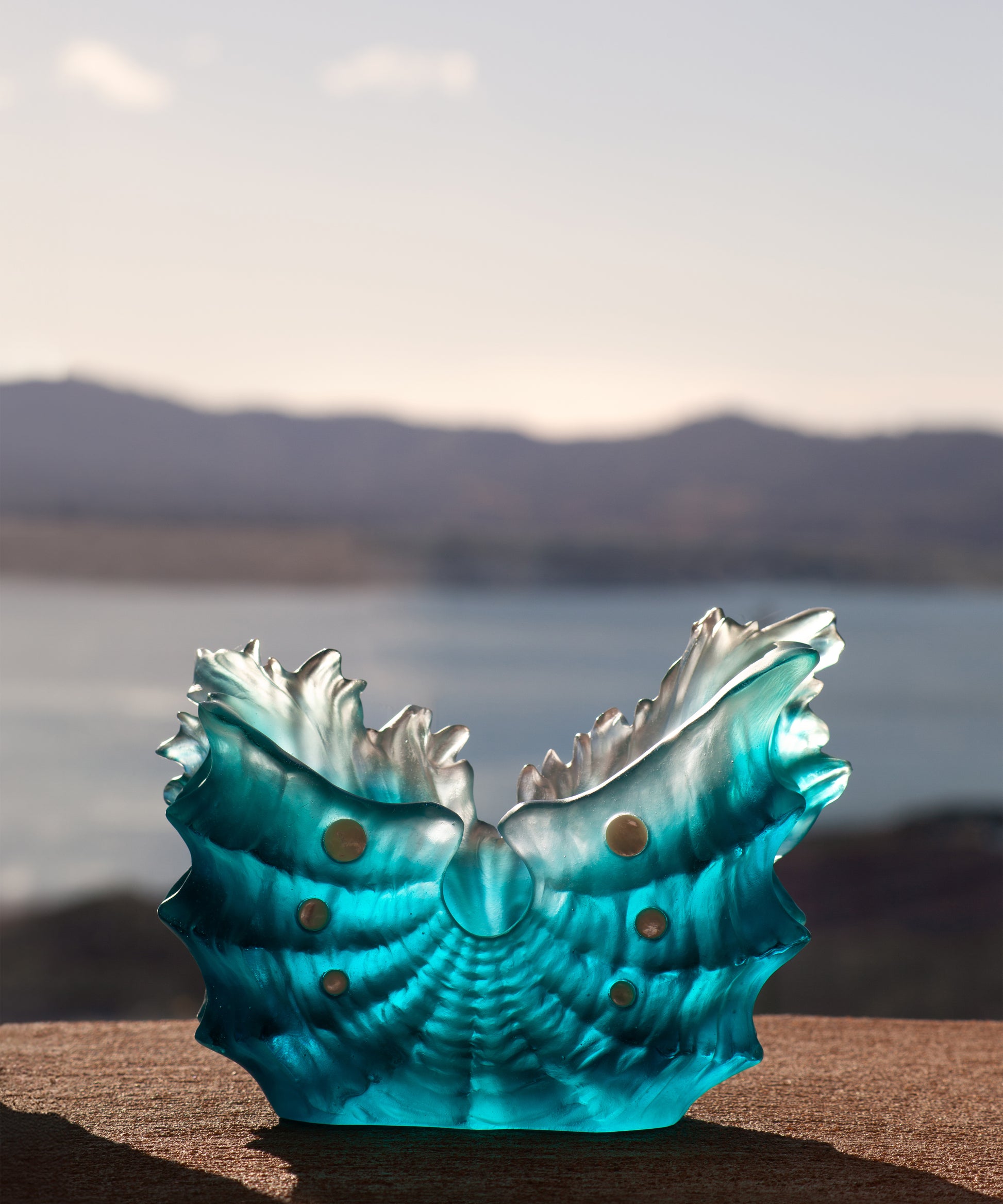 Maya Vase moyen modèle 225ex - Daum