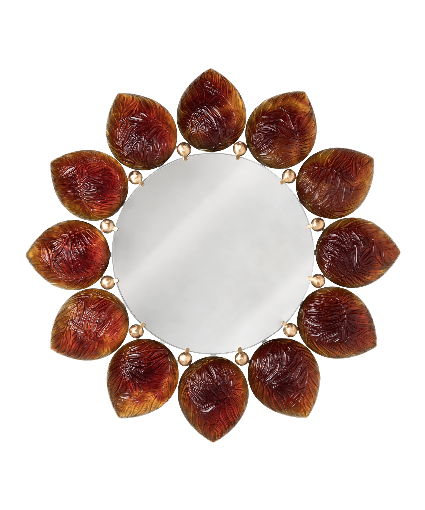 Mélodie Miroir Ambre de Jacques Hurel 25ex - Daum