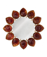 Mélodie Miroir Ambre de Jacques Hurel 25ex - Daum