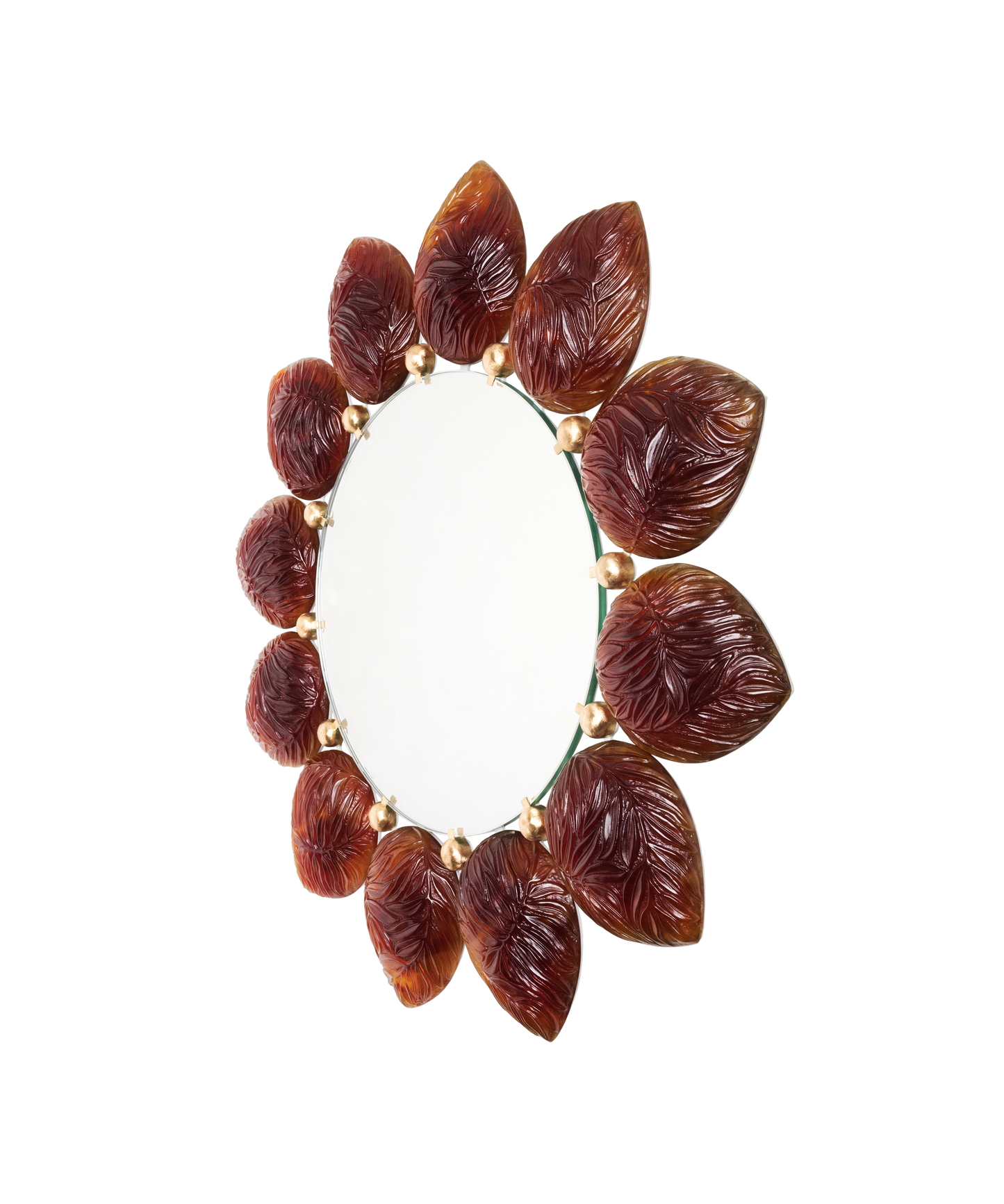 Mélodie Miroir Ambre de Jacques Hurel 25ex - Daum