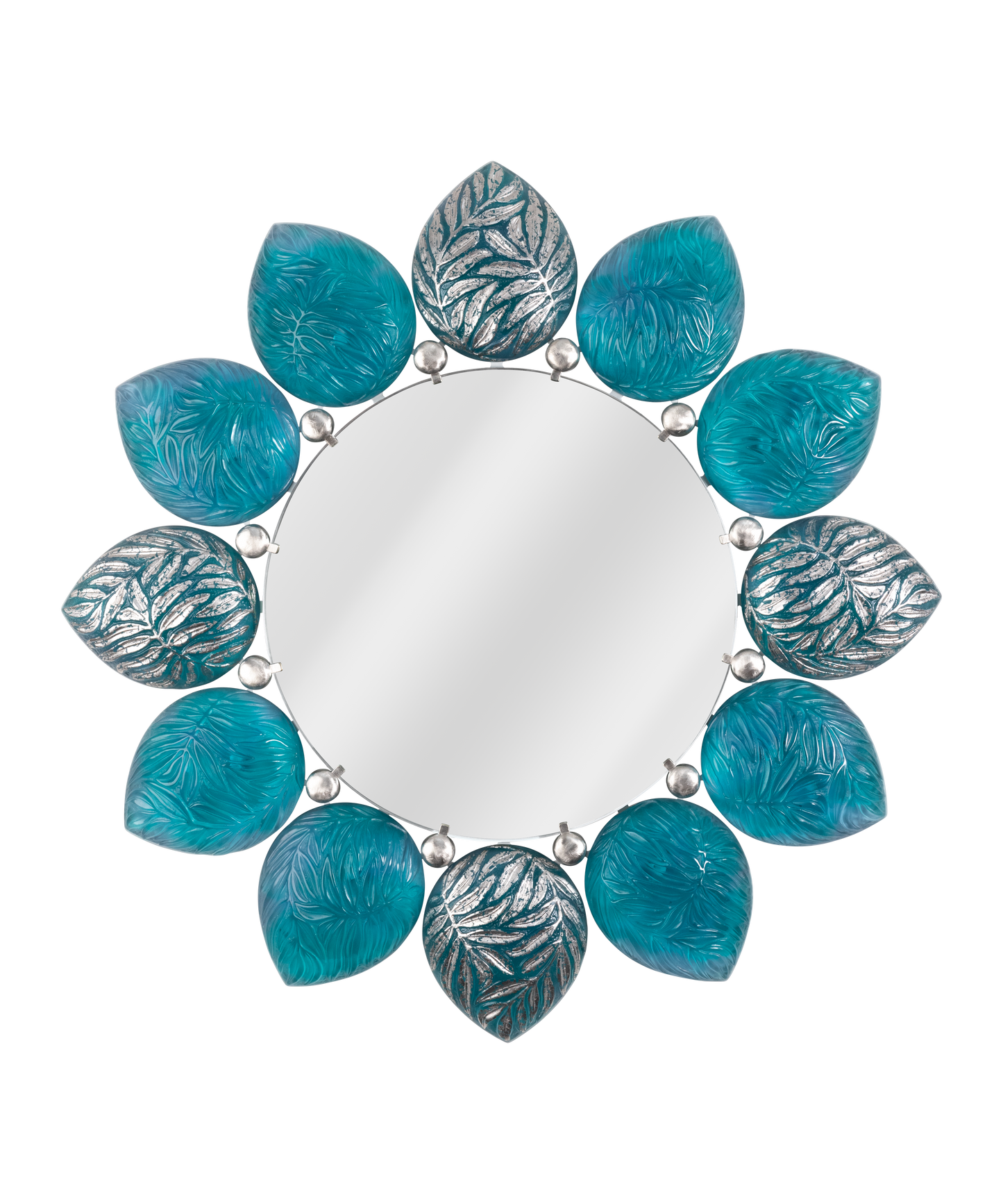 Mélodie Miroir Turquoise de Jacques Hurel 25ex - Daum