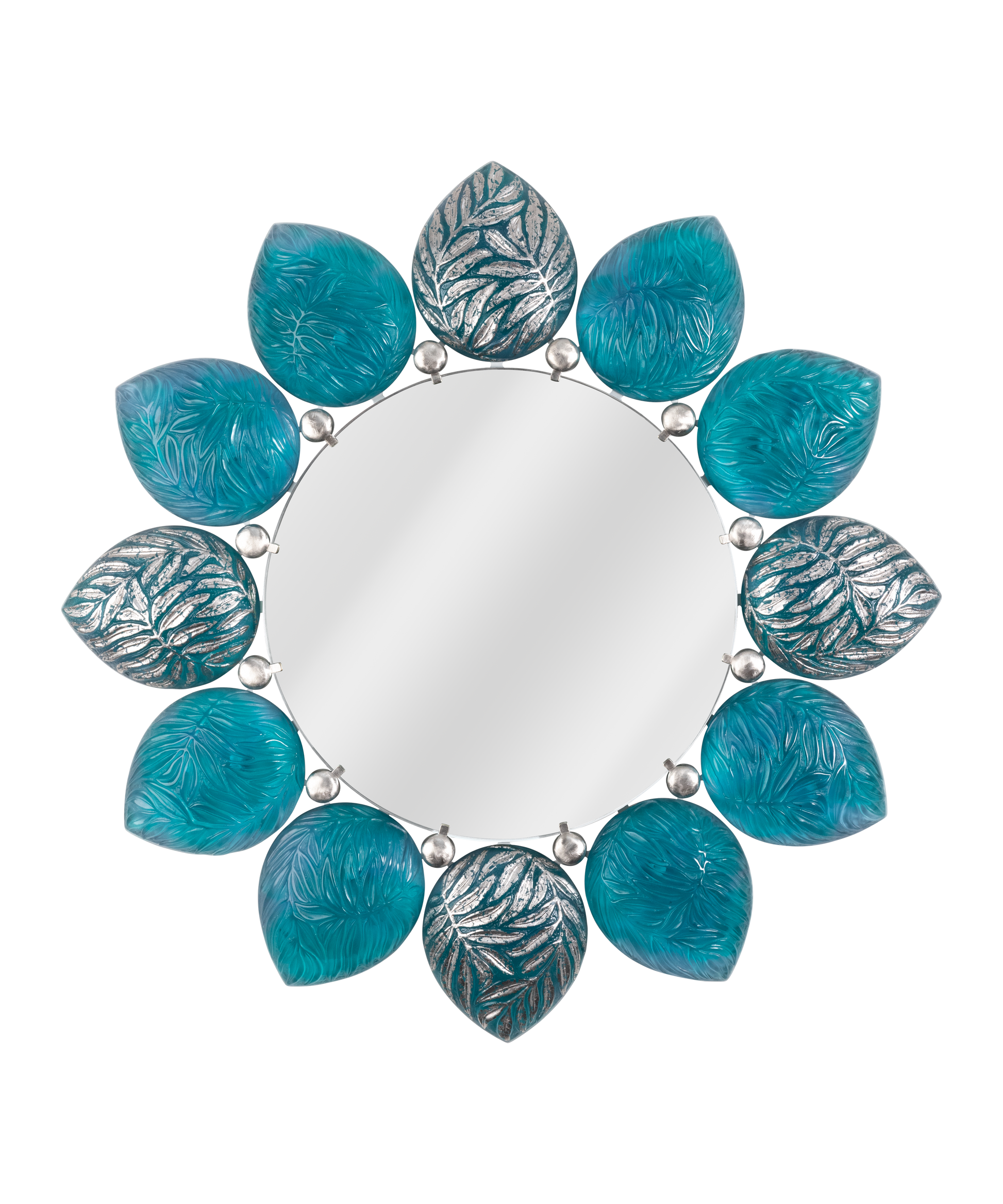 Mélodie Miroir Turquoise de Jacques Hurel 25ex - Daum