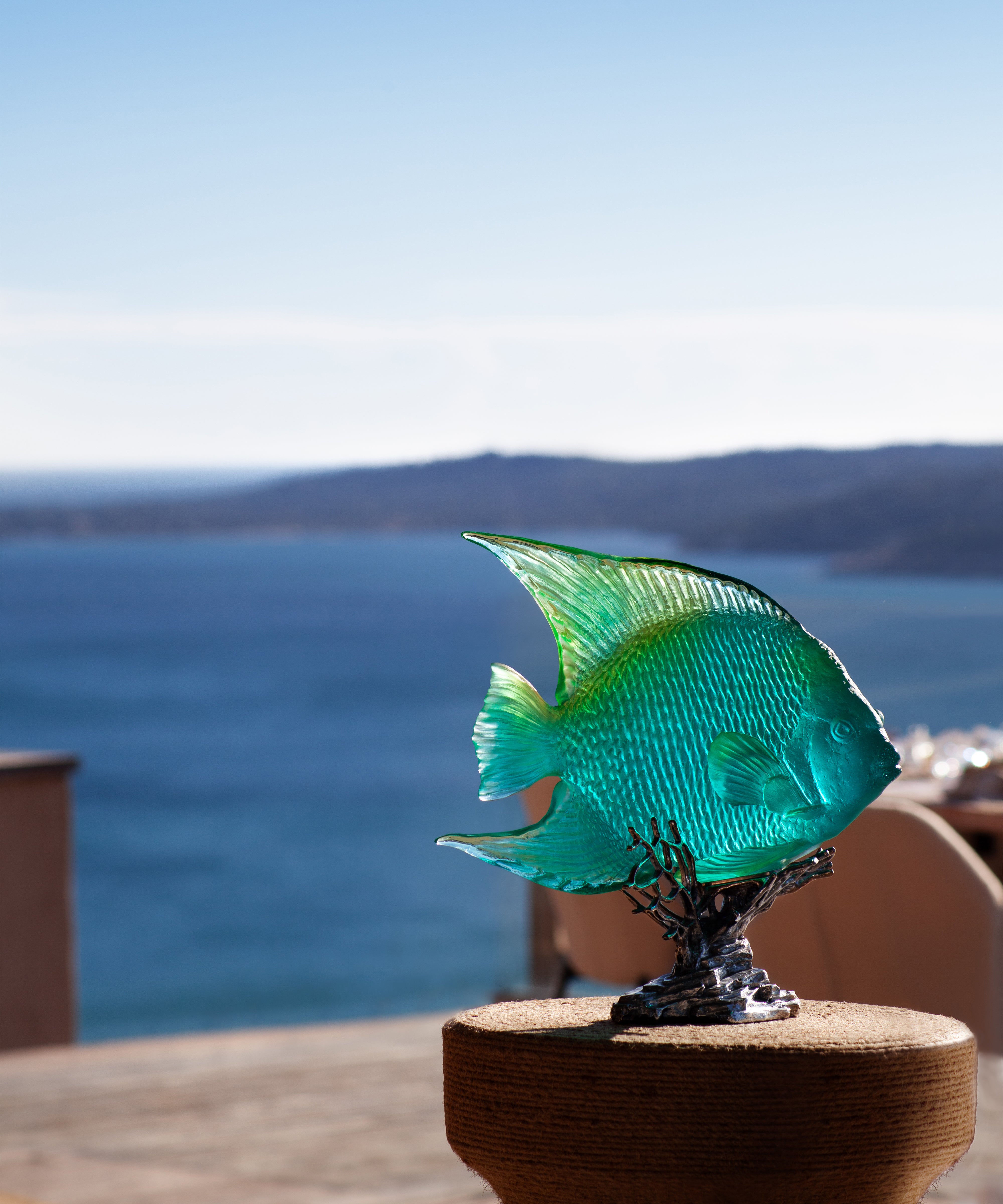 Mer de Corail Ange royal Turquoise - Daum